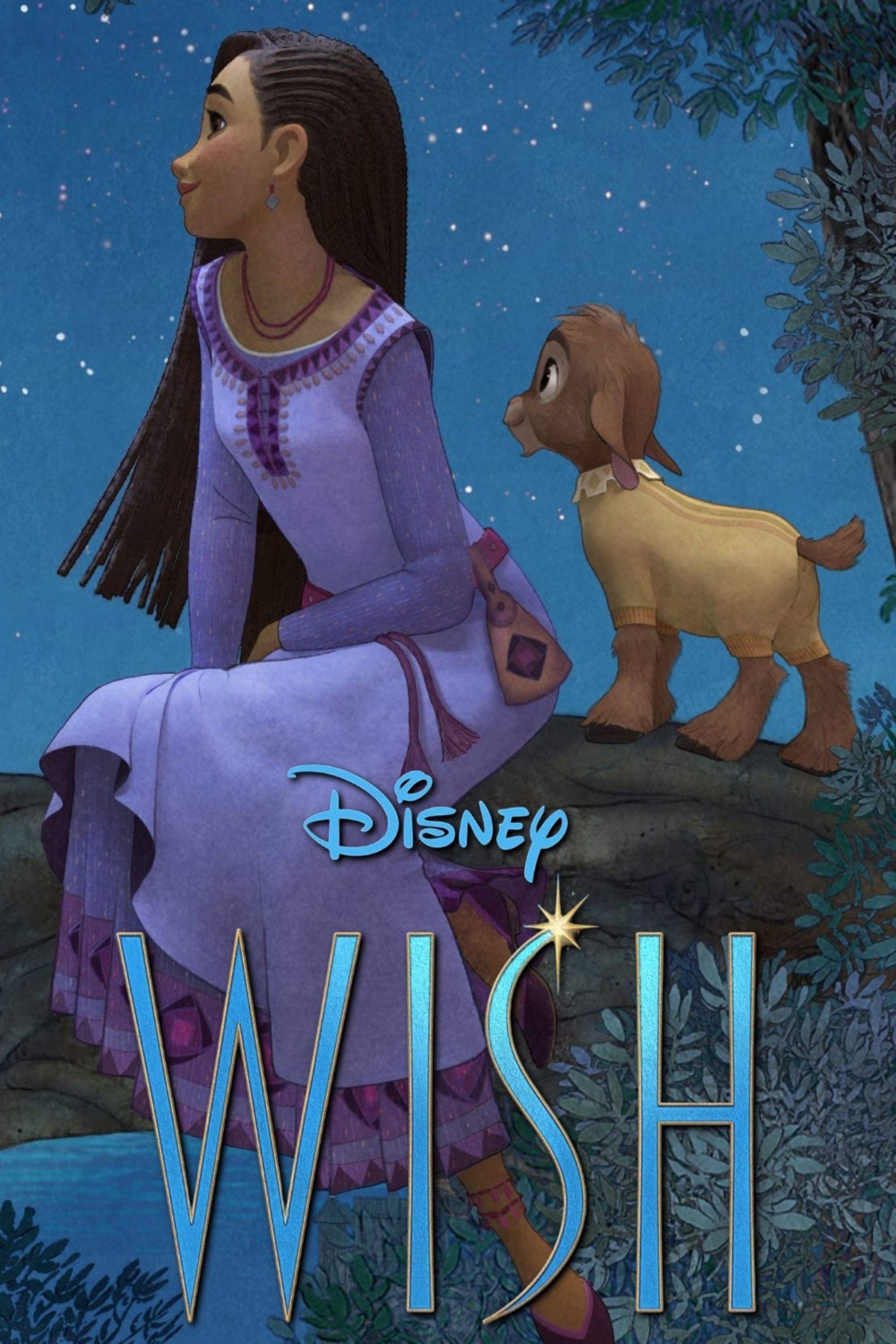 Affiche de souhait Disney