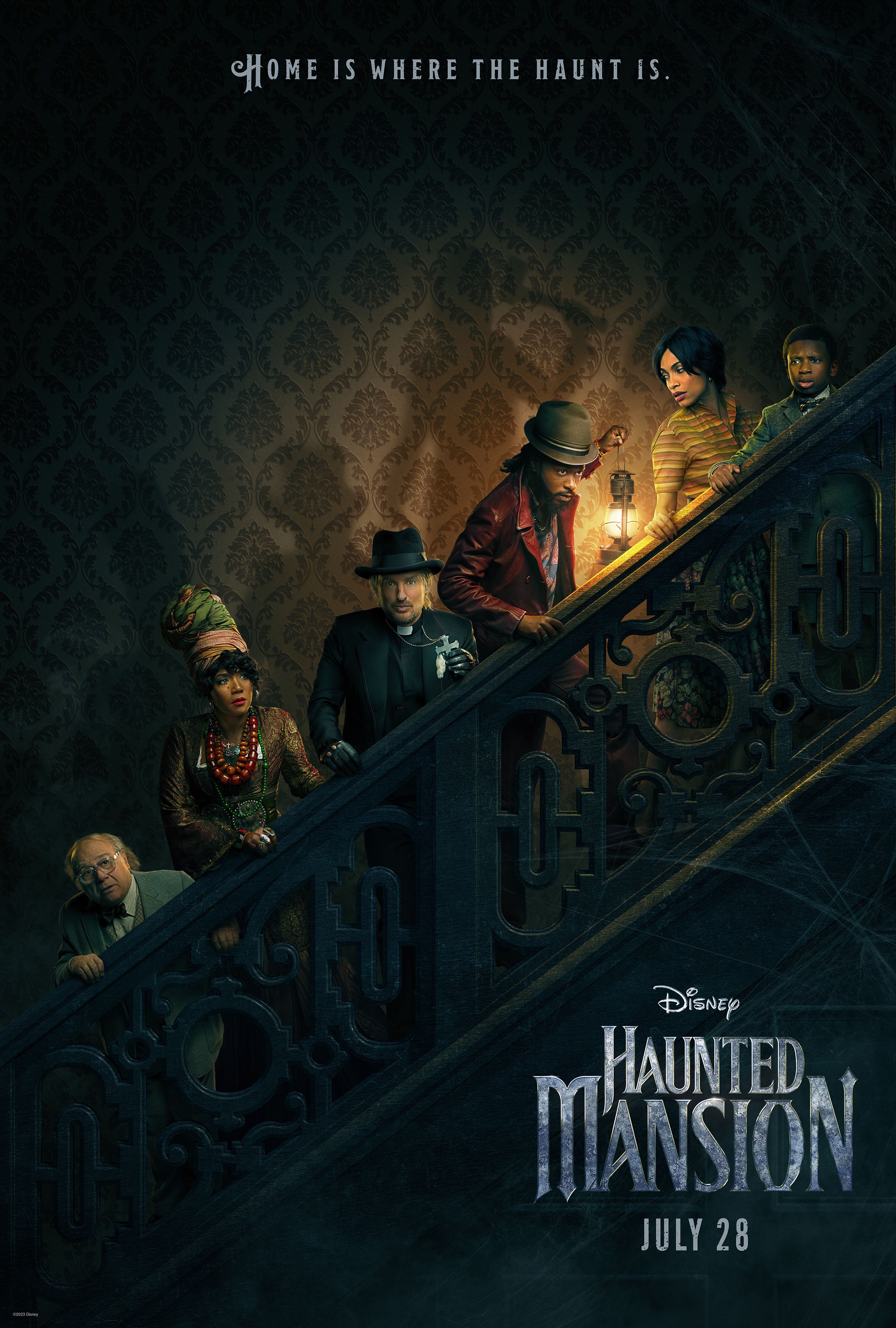 Disney haunted house poster-1