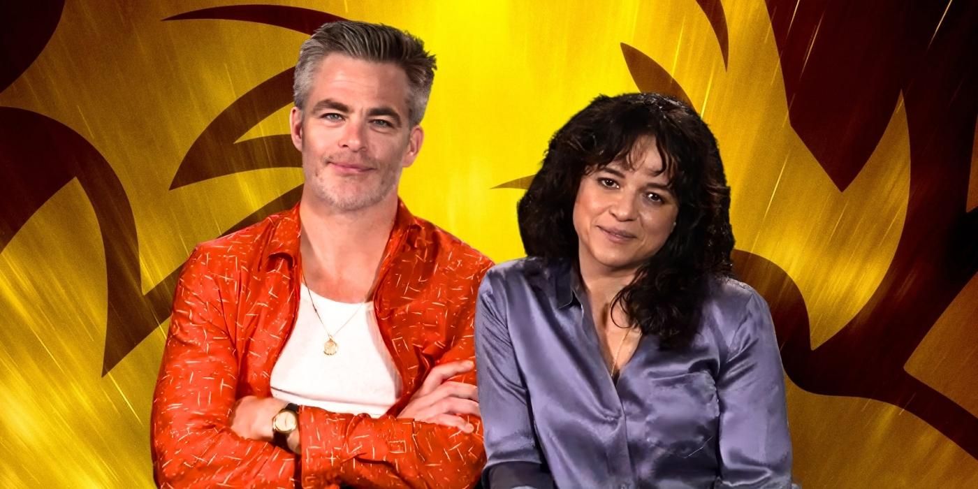 Chris Pine & Michelle Rodriguez di ‘Dungeons & Dragons’ ’80s Throwbacks