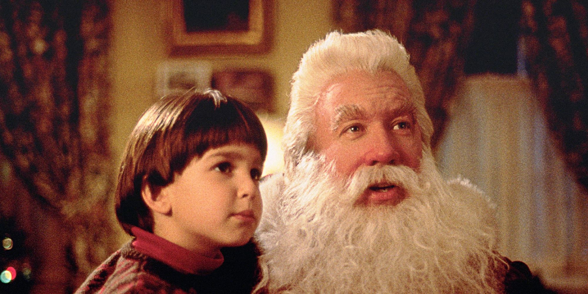 Eric Lloyd et Tim Allen dans Le Père Noël