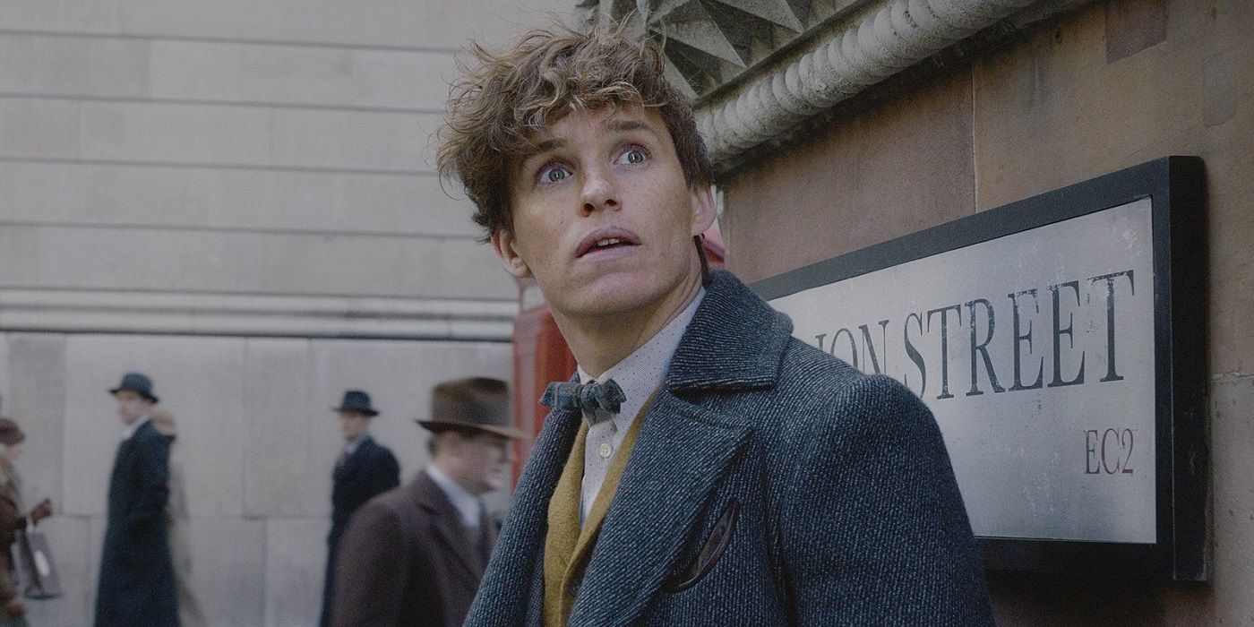 Eddie Redmayne dans Les Animaux Fantastiques