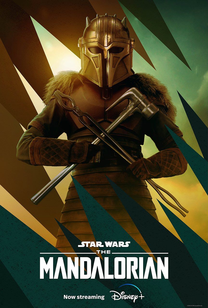 mandalorian season 3 poster the armorer