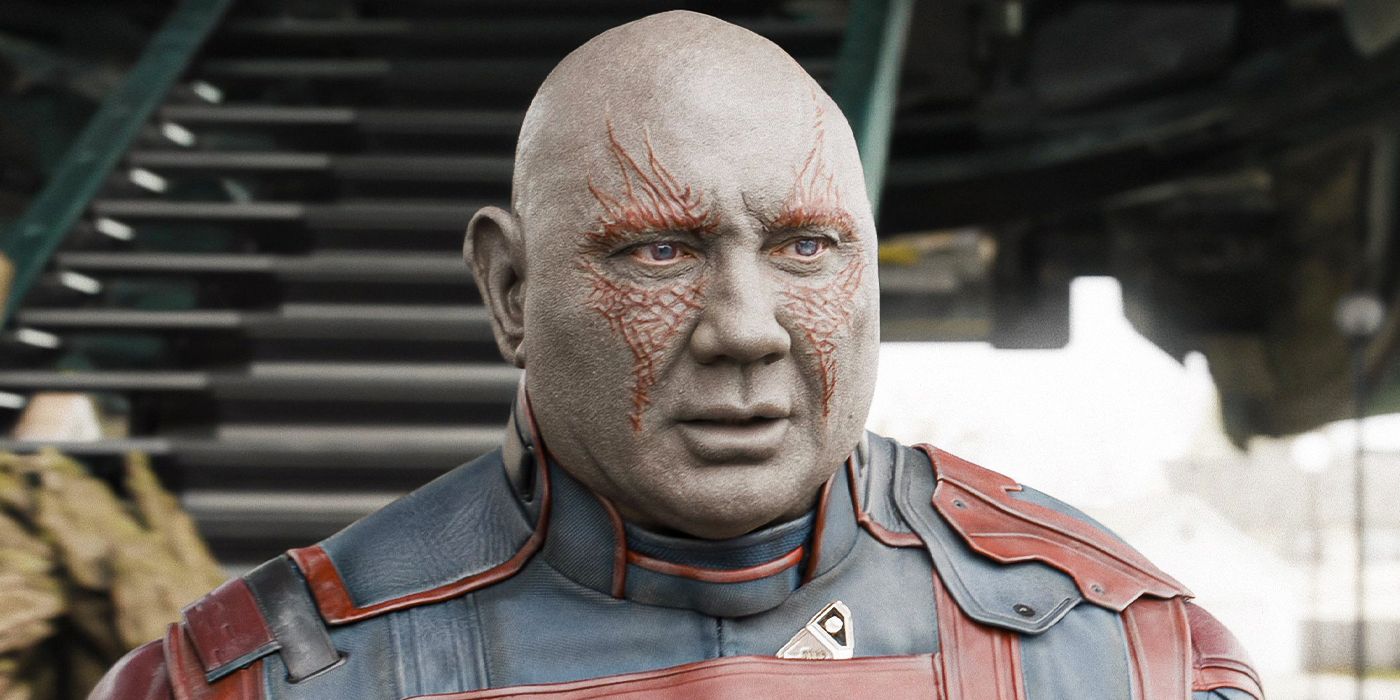 Dave Bautista in Guardians of the Galaxy 3