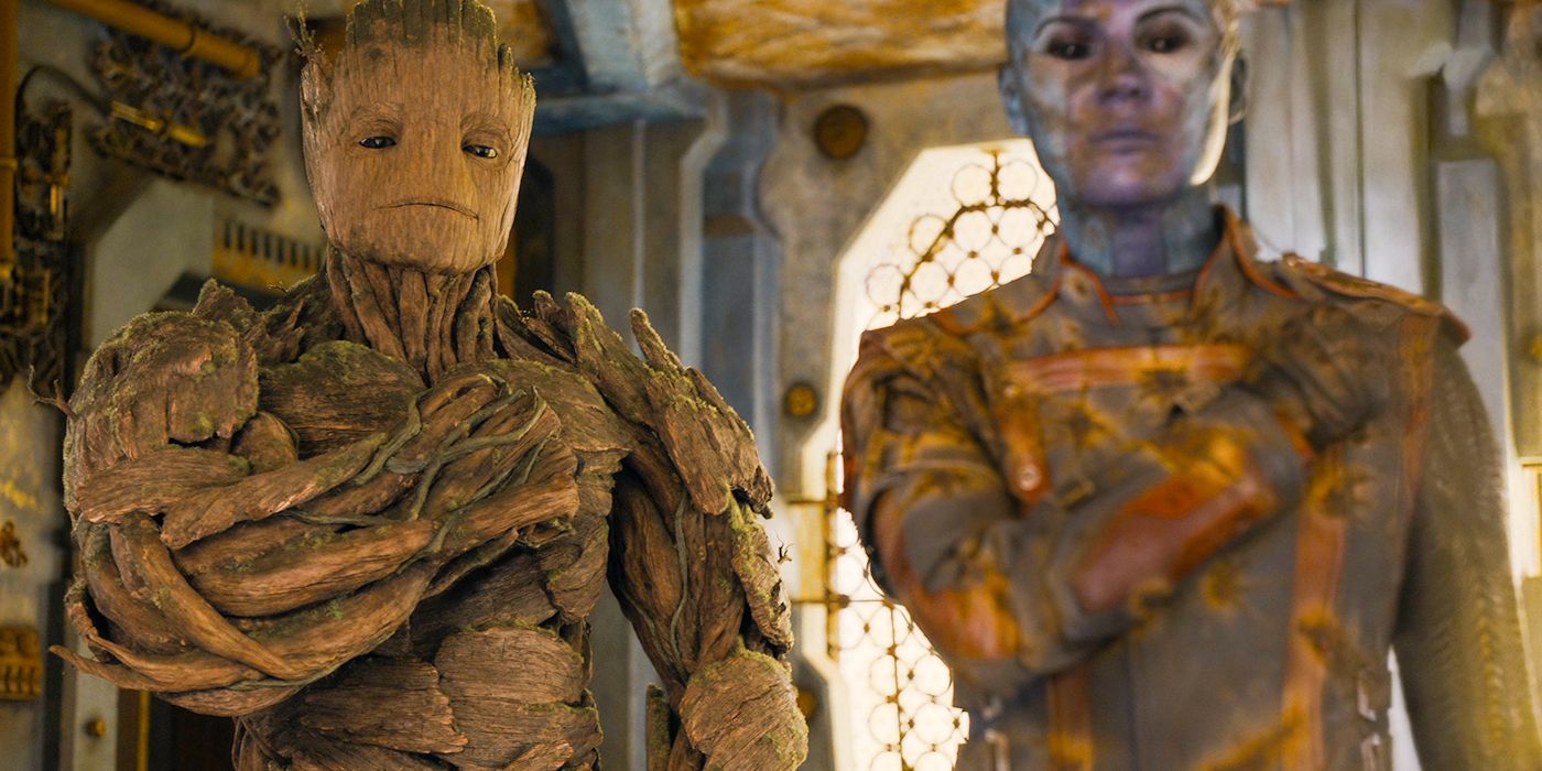 حراس المجرة المجلد 3 فين ديزل وكارين جيلان