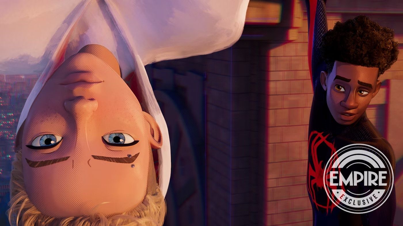 Gwen Stacy and Miles Morales in Spider-Man Across the spider-verse