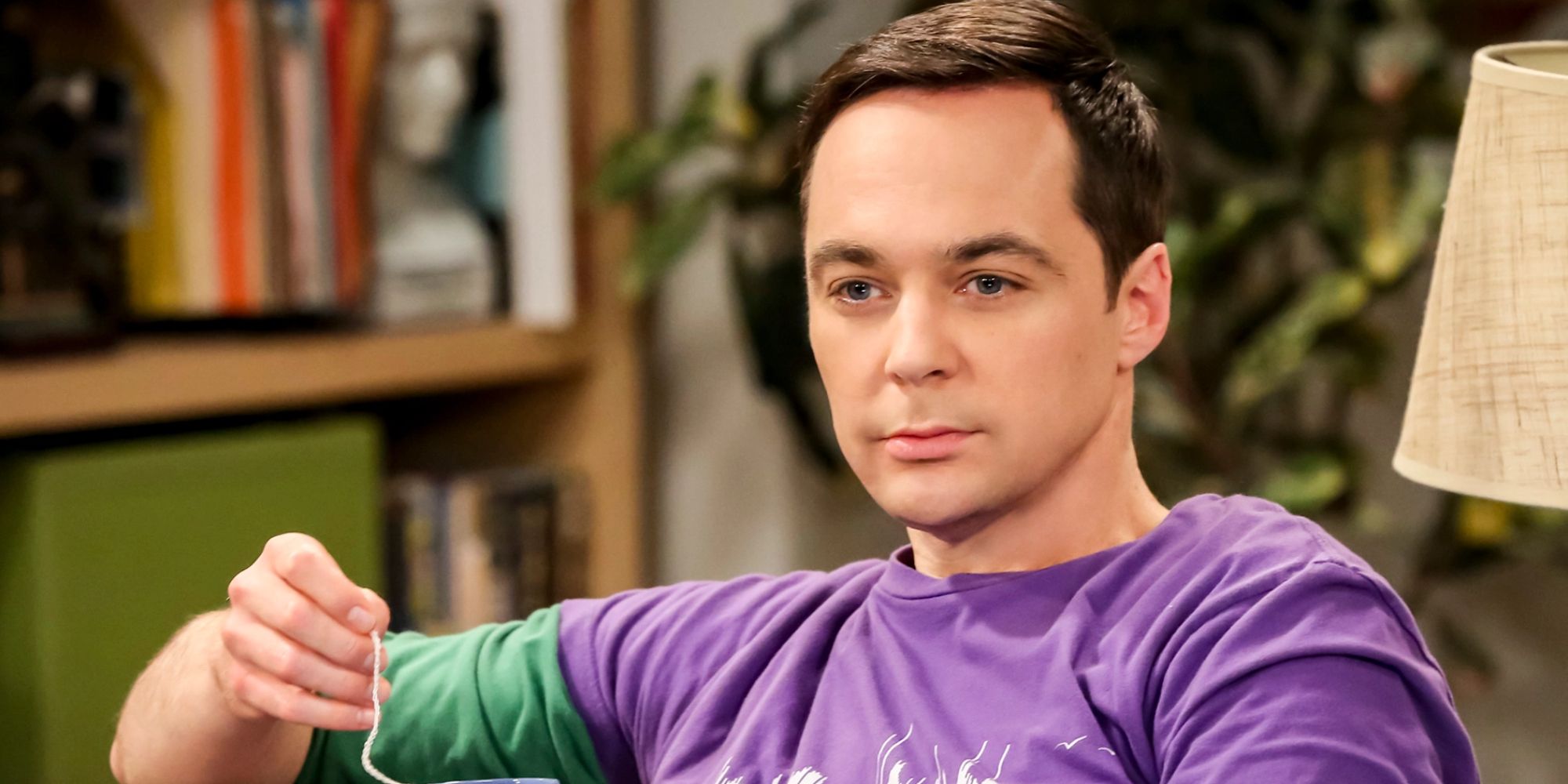 Jim Parsons dans le rôle de Sheldon Cooper dans The Big Bang Theory