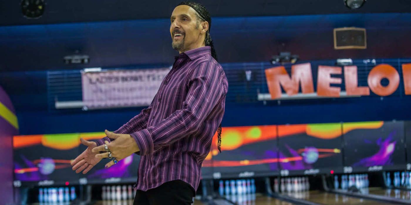 John Turturro in a bowling alley in The Jesus Rolls