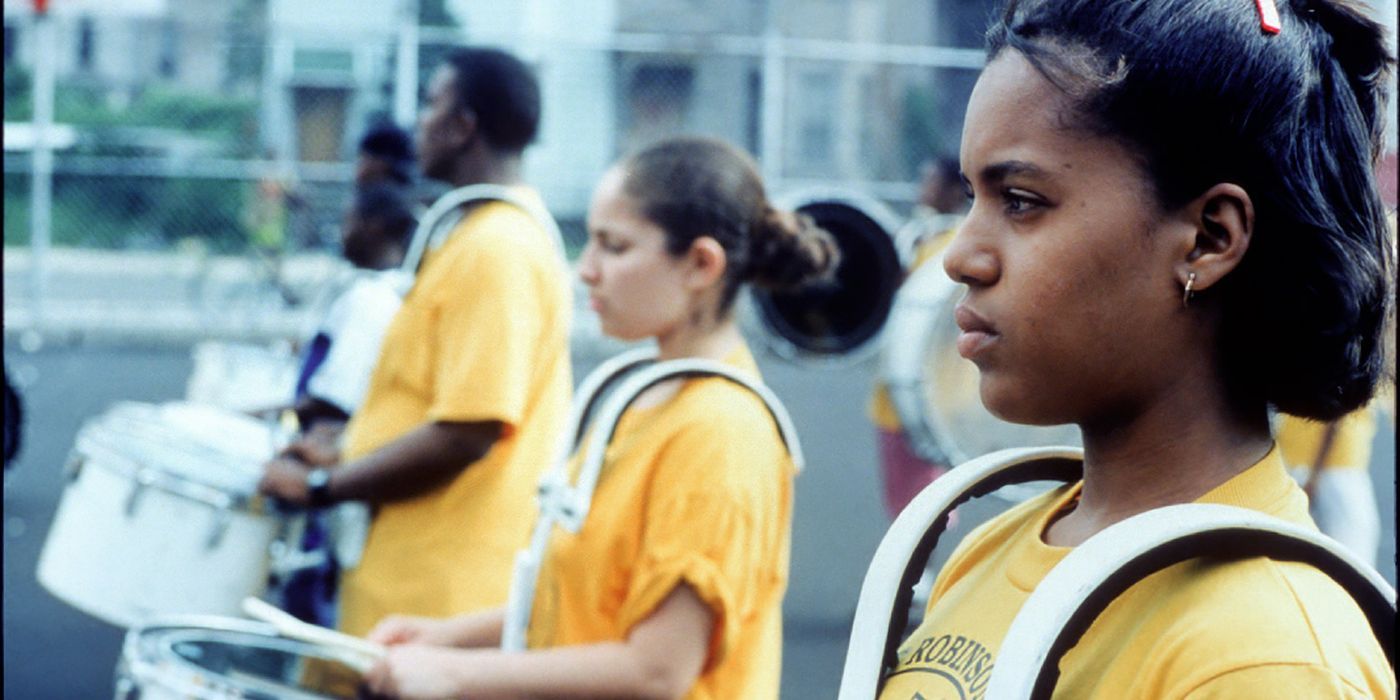 Young Kerry Washington playing in a band in Our Song