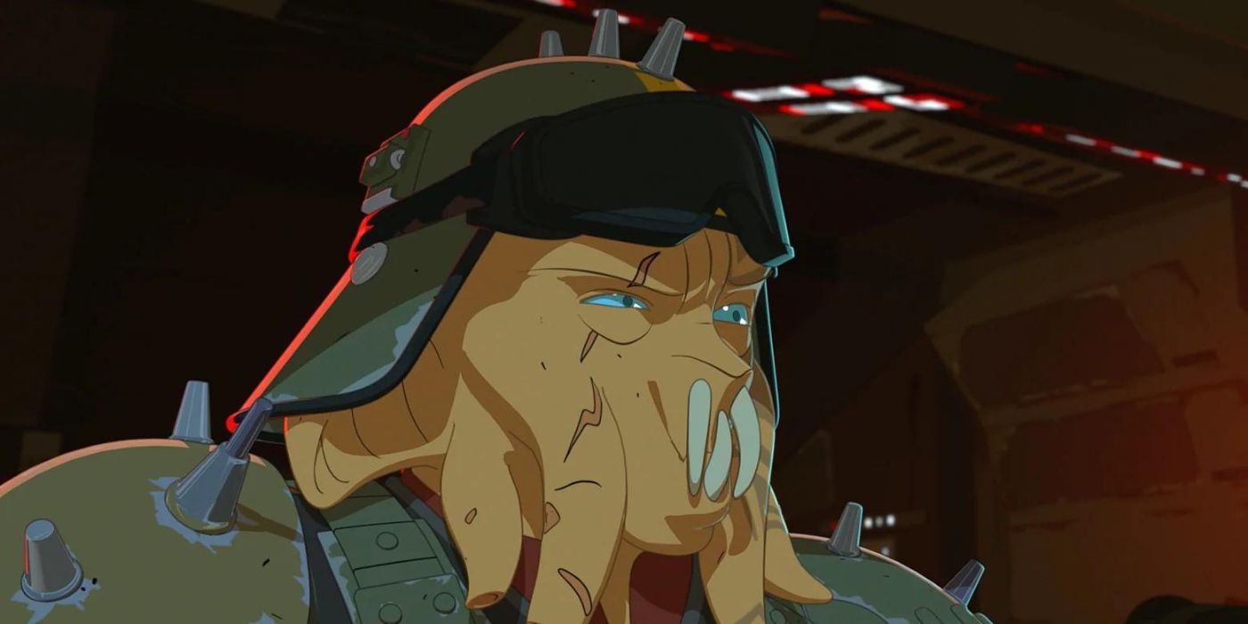 Kragan Gorr, voiced by Gary Anthony Williams, in Star Wars Resistance