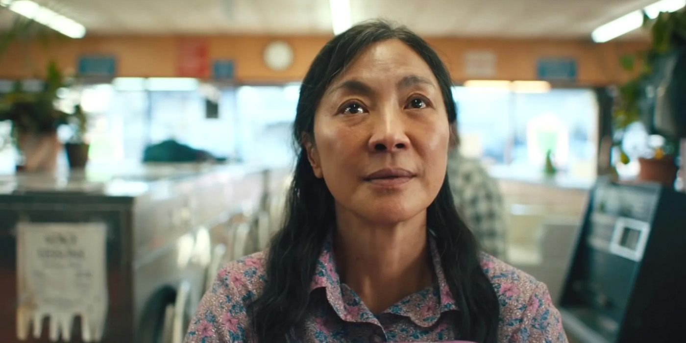 Michelle Yeoh as Evelyn Wang in Everything Everywhere All at Once