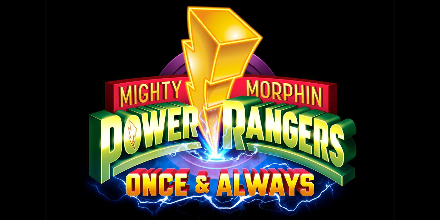 Logo des Mighty Morphin Power Rangers pour toujours et un jour