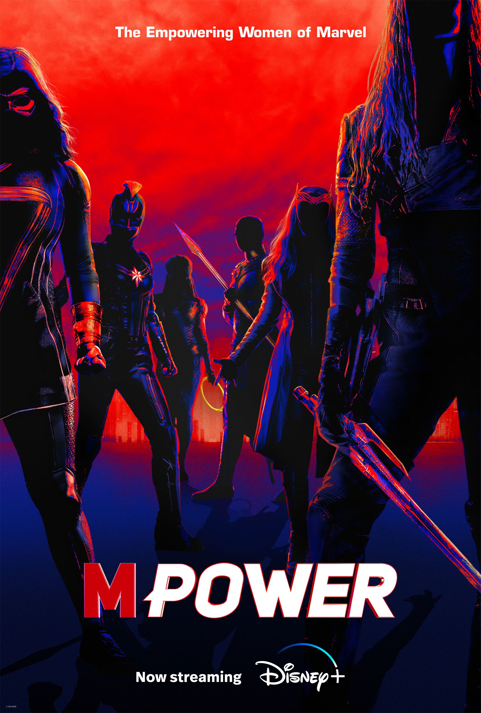 Poster Seri MPower Marvel Disney+