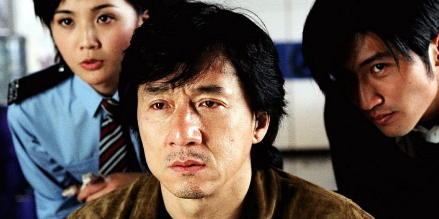 Jackie Chan, Nicholas Tse, and Charlene Choi in New Police Story (2004)