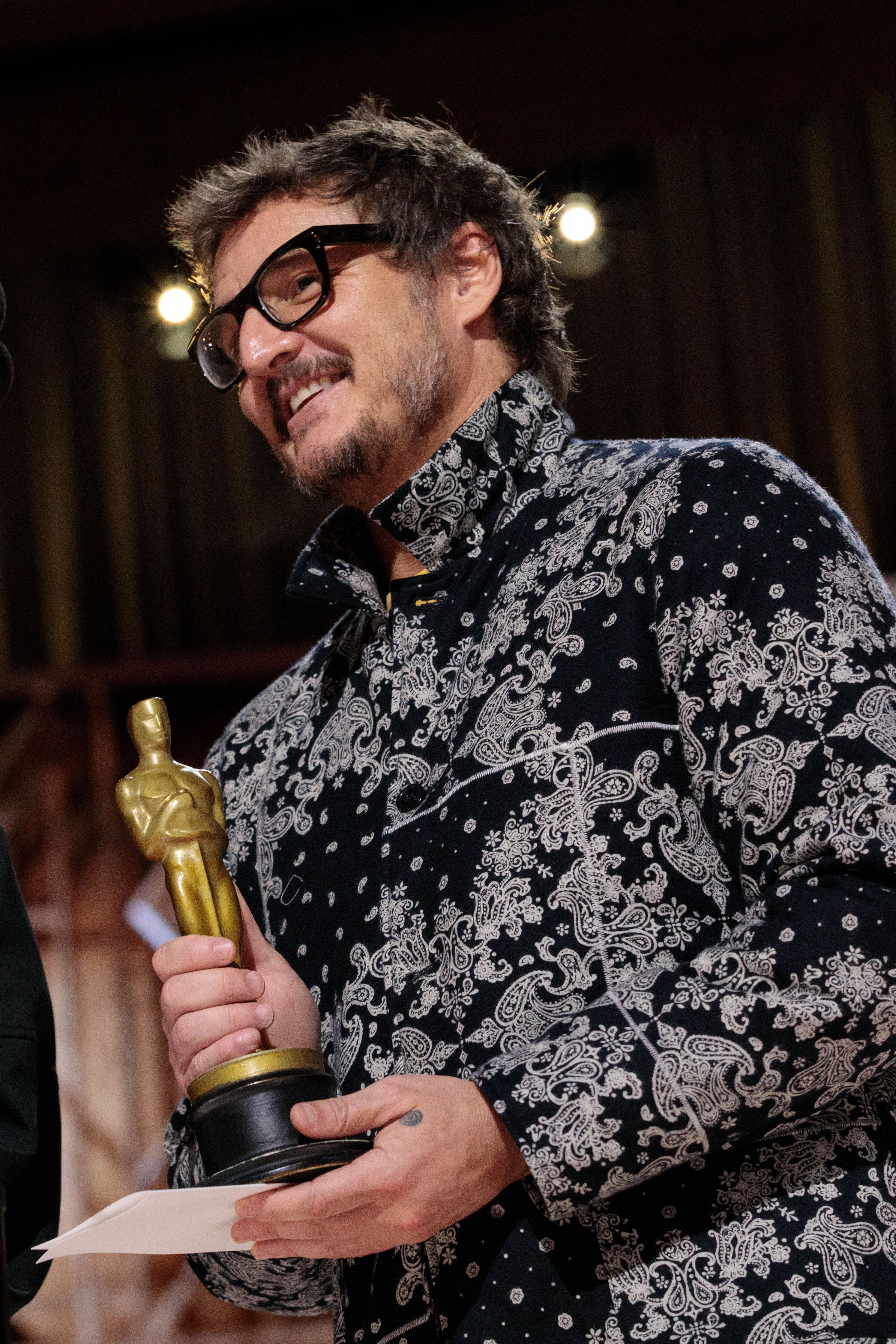 Pedro Pascal répétitions oscars