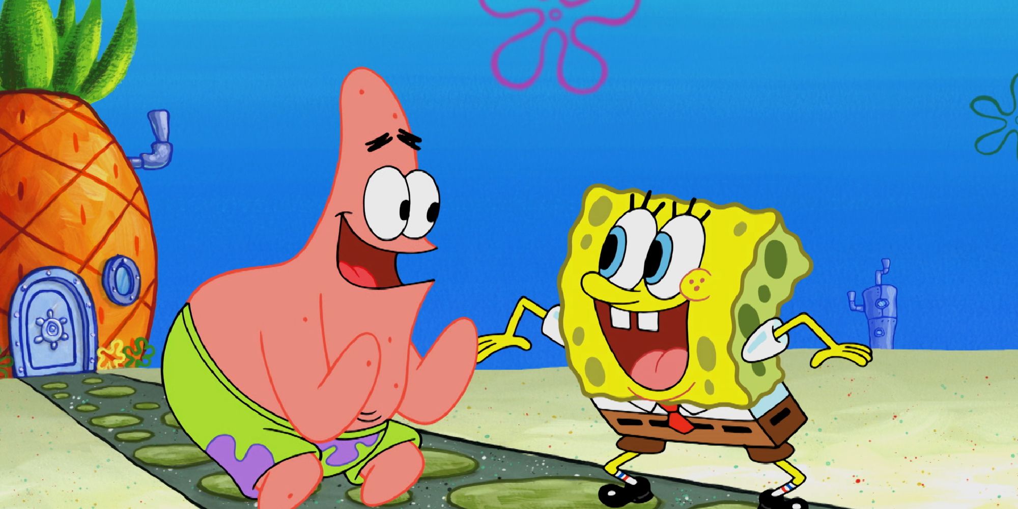 Patrick et Bob l'éponge dans 