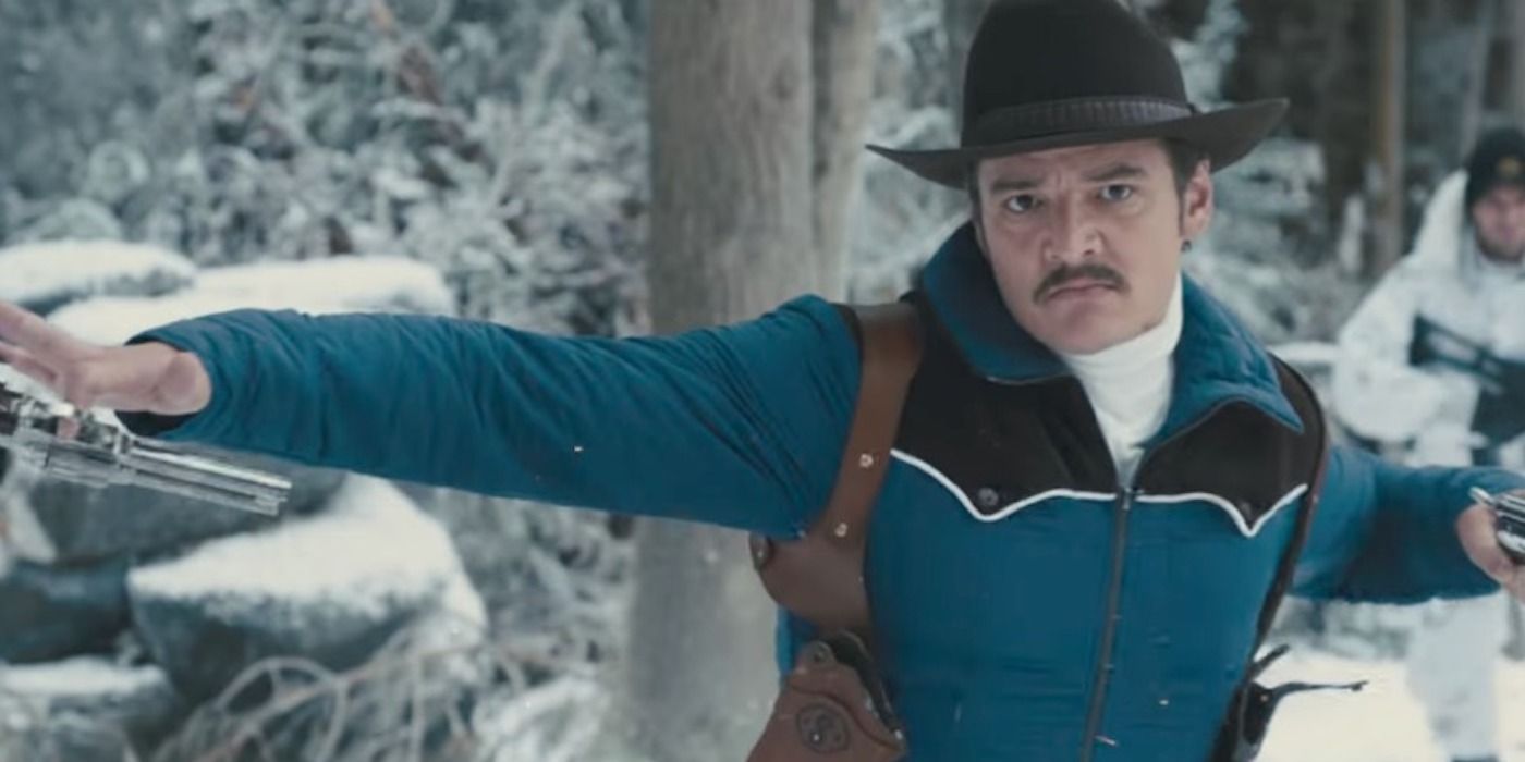 Pedro Pascal dans le rôle de l'agent Whiskey dans Kingsman The Golden Circle.