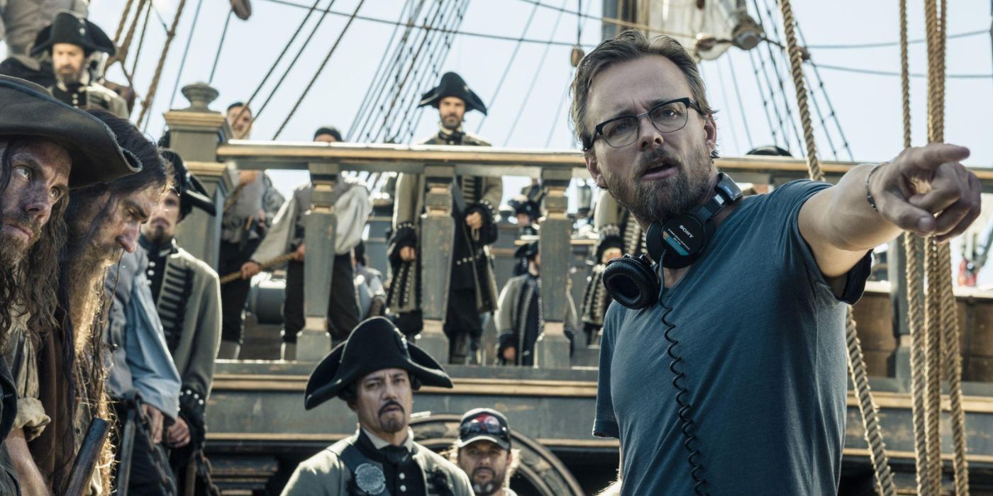 Joachim Rønning di set Pirates of the Caribbean: Dead Men Tell No Tales