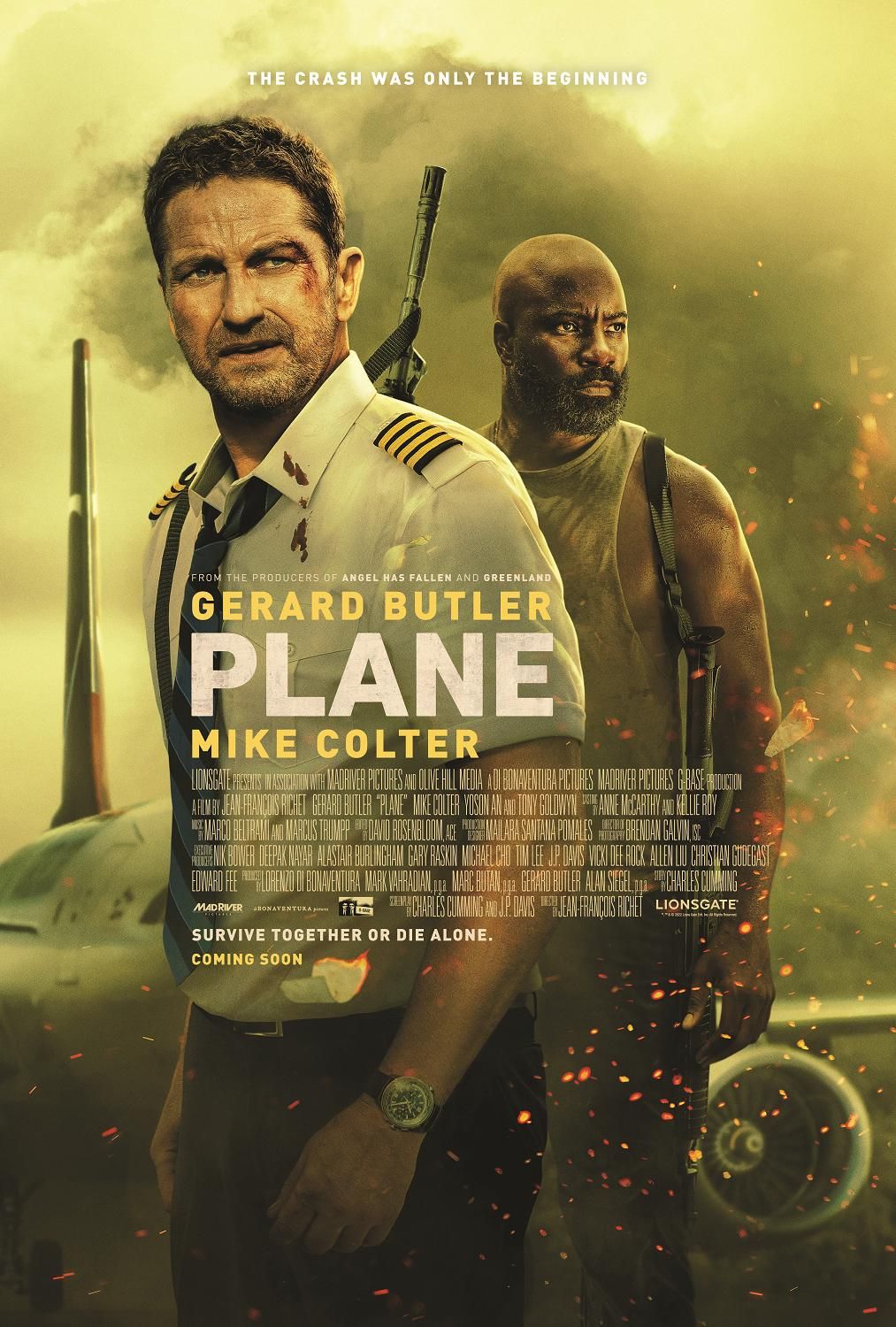 cartel de la película del avión