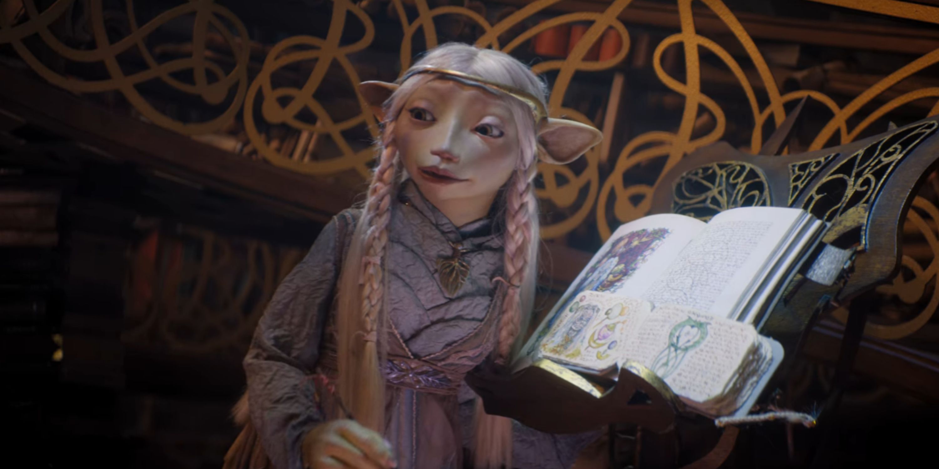Brea, an elf-like princess from The Dark Crystal: Age of Resistance
