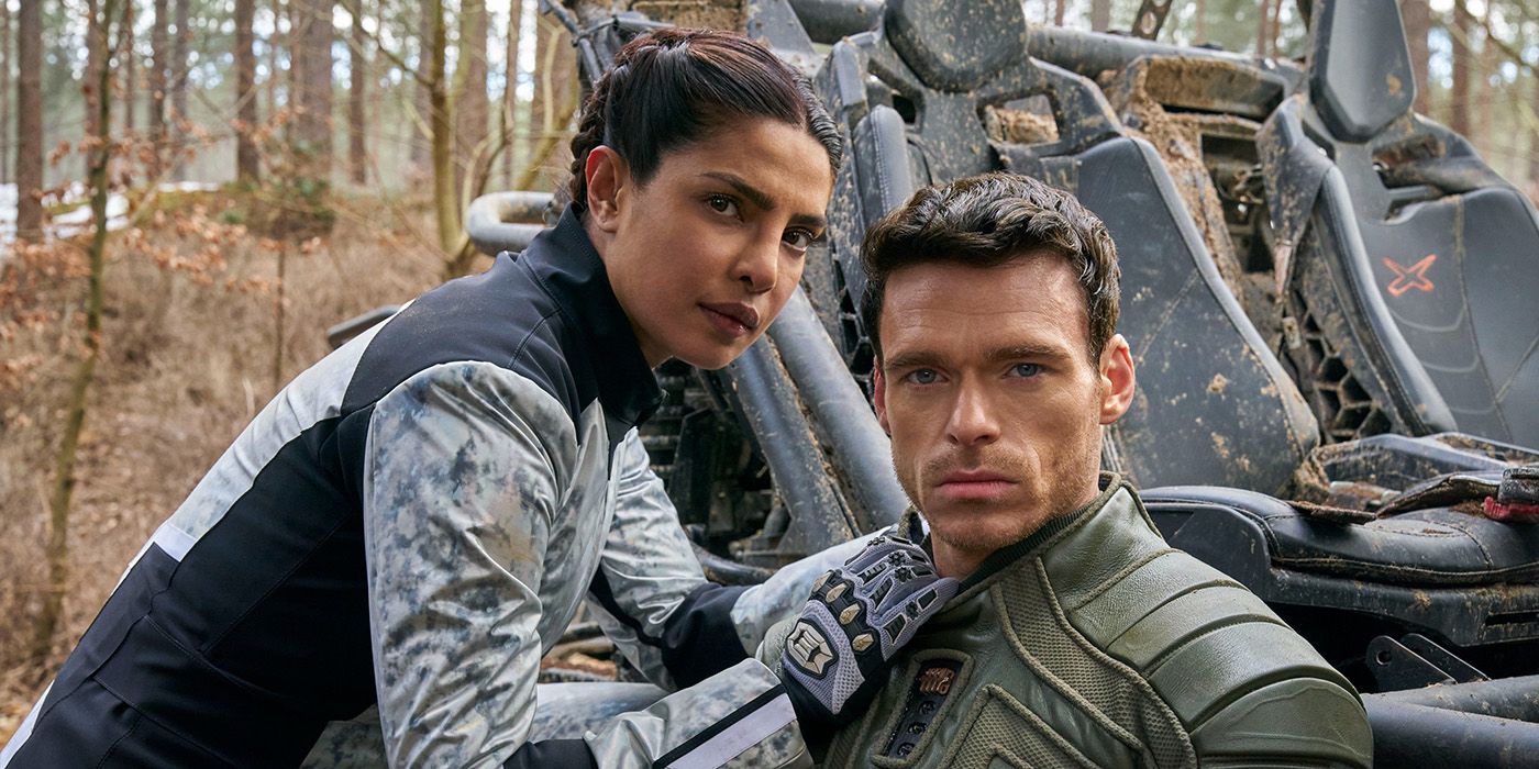 Priyanka Chopra Jonas and Richard Madden in Citadel