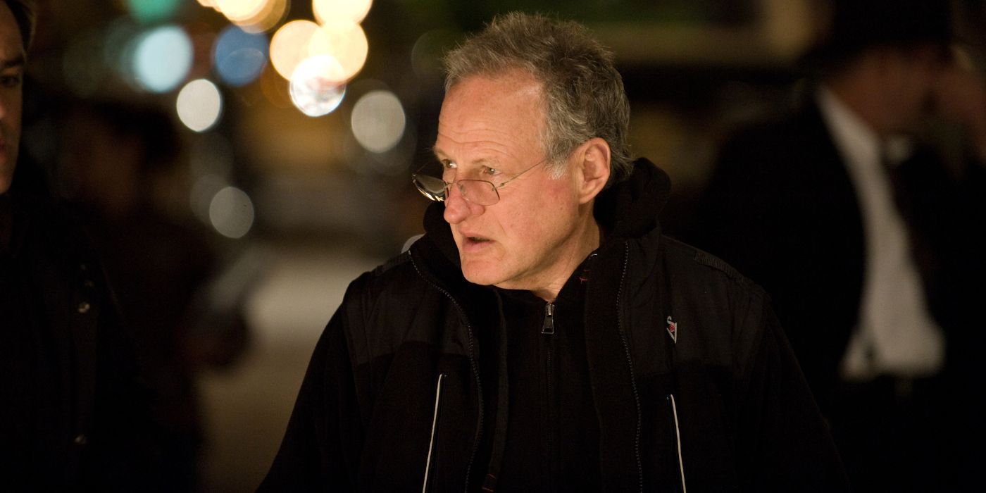 Michael Mann sur le plateau de Public Enemies