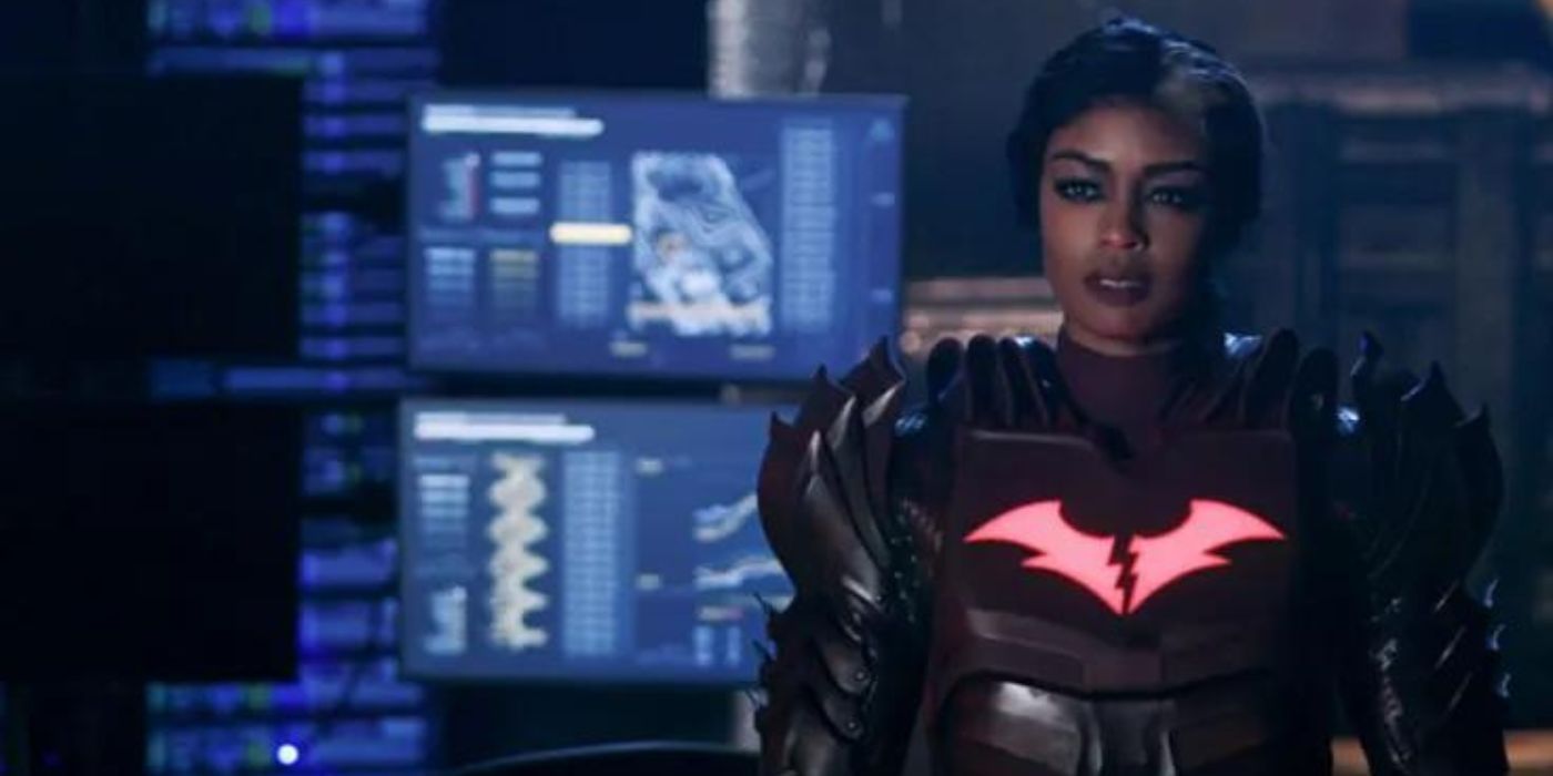 Javicia Leslie dans le rôle de Red Death/Batwoman dans The Flash Saison 9