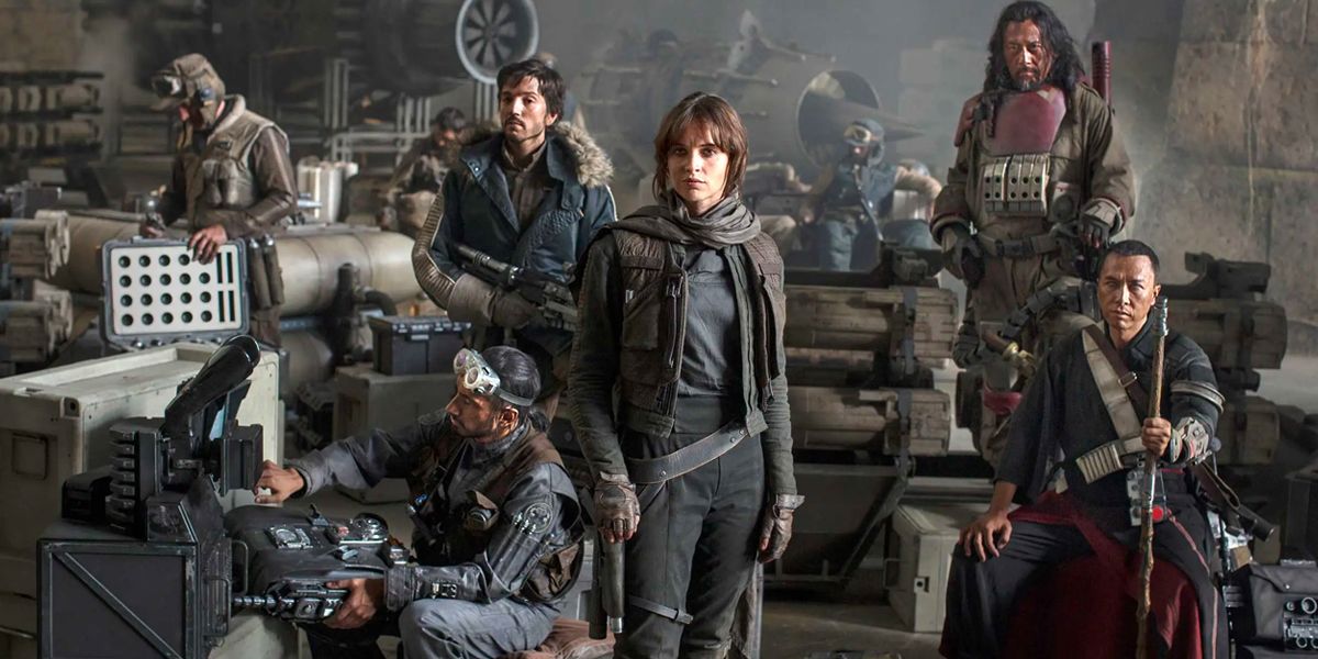 Rogue One group led by Jyn Erso