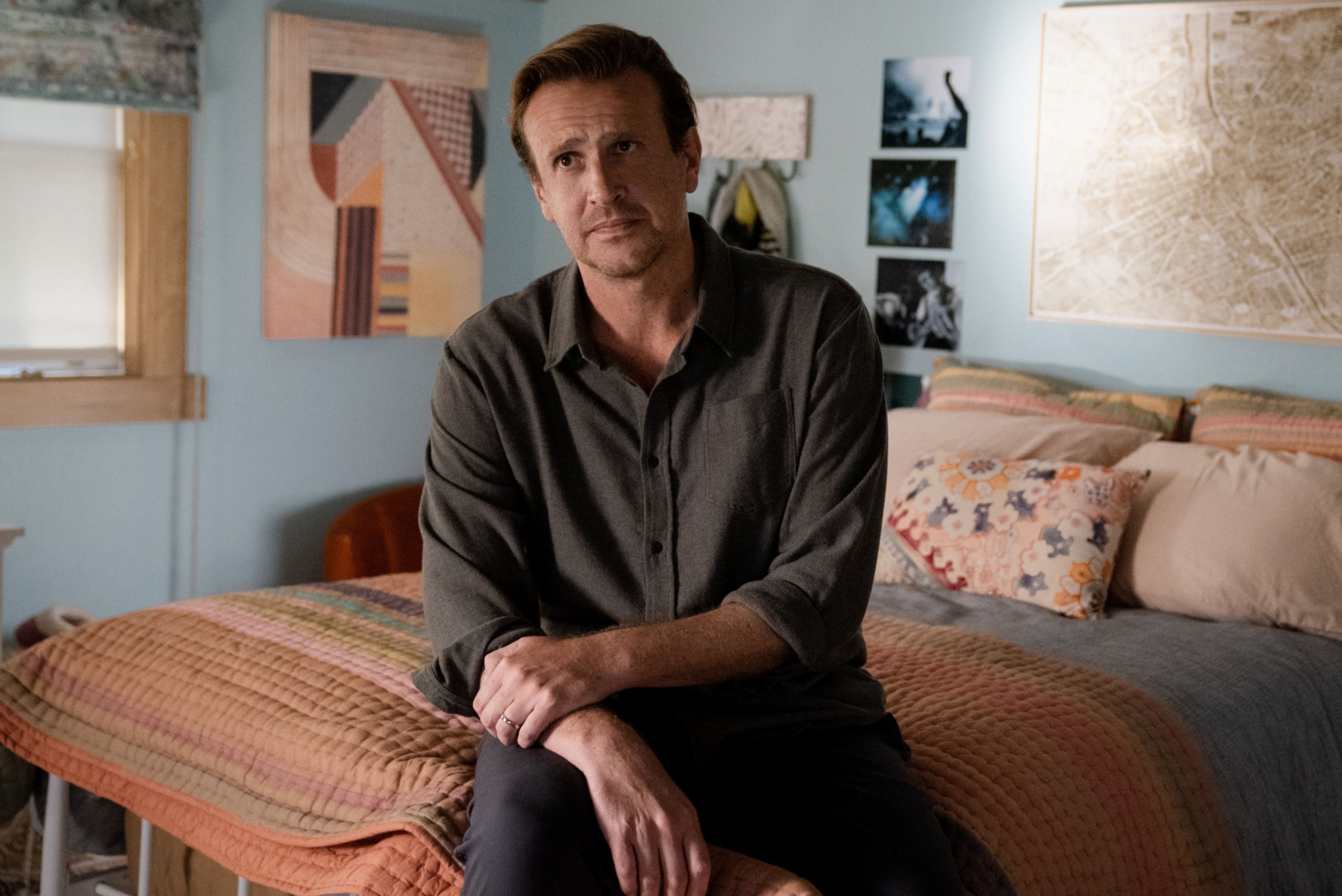 Jason Segel dans le rôle de Jimmy dans la saison 1 de Shrinking