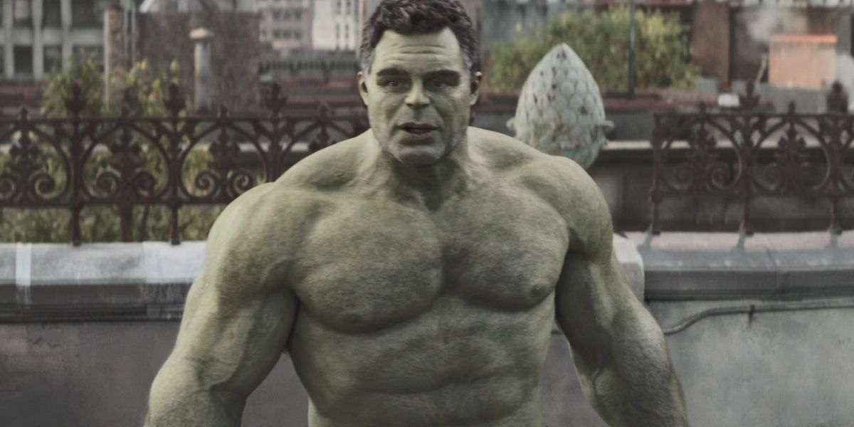 Mark Ruffalo como Smart Hulk en Avengers Endgame