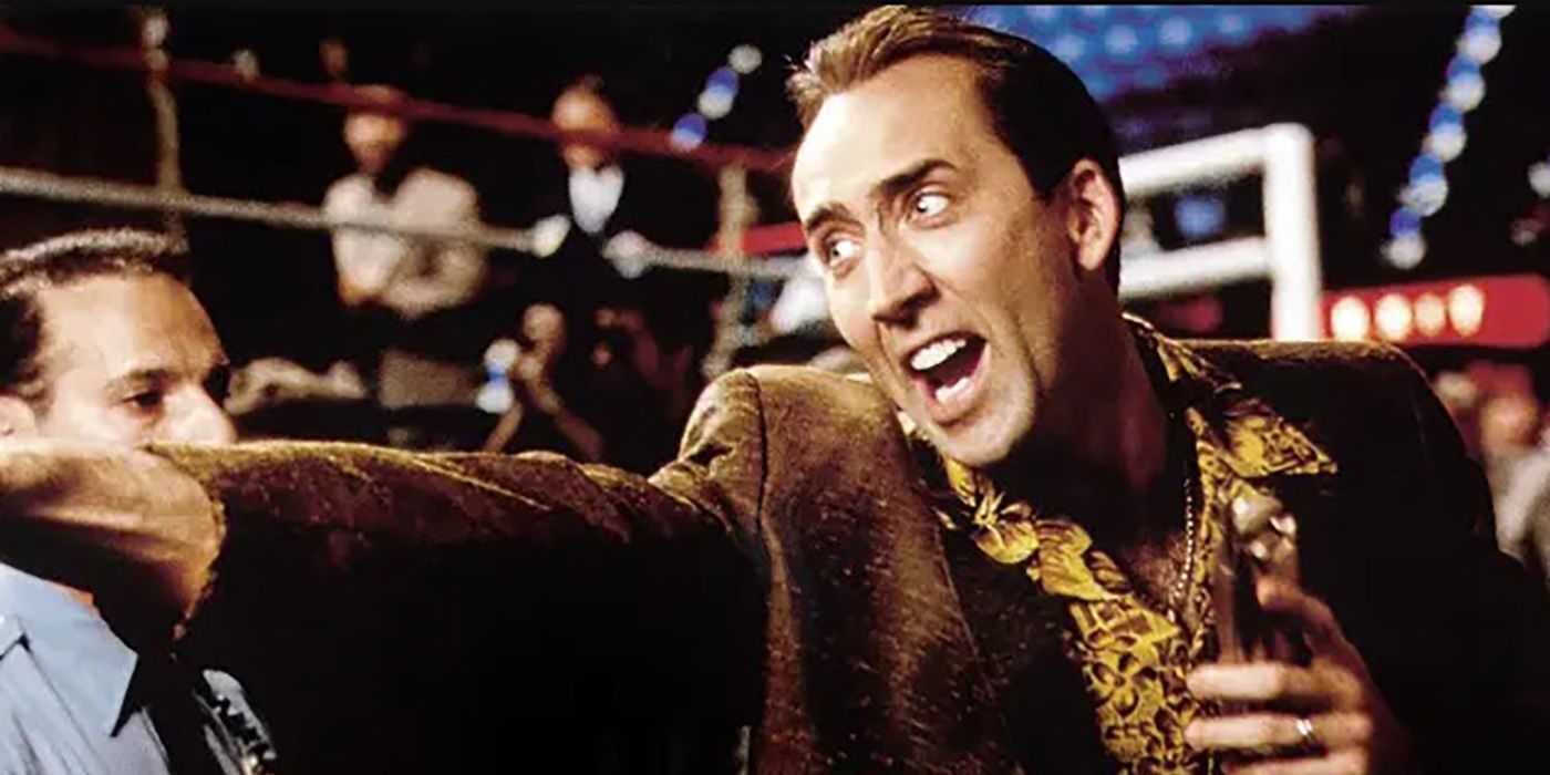 Nicolas Cage as Rick Santoro in Snake Eyes 