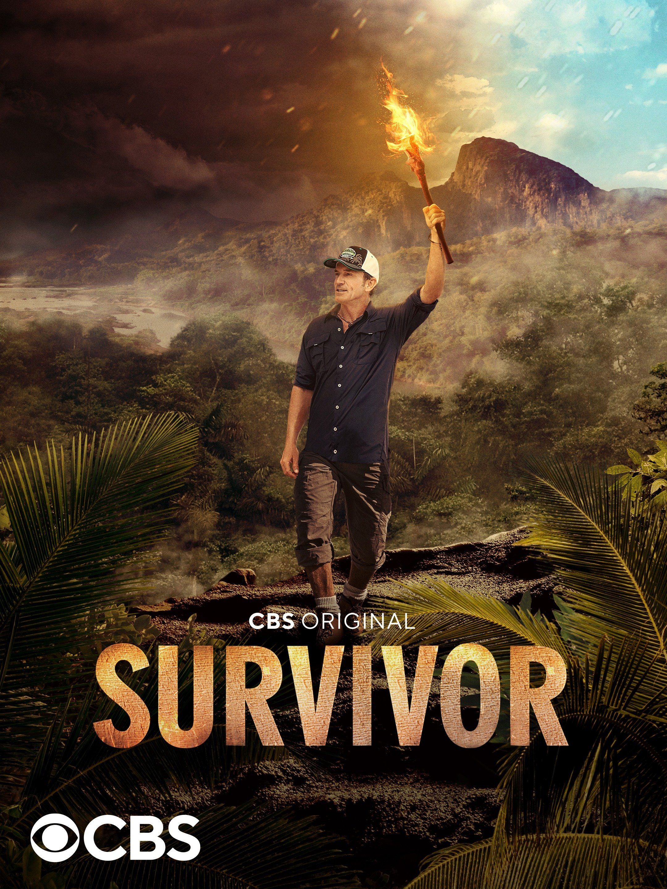 Póster de superviviente Jeff Probst