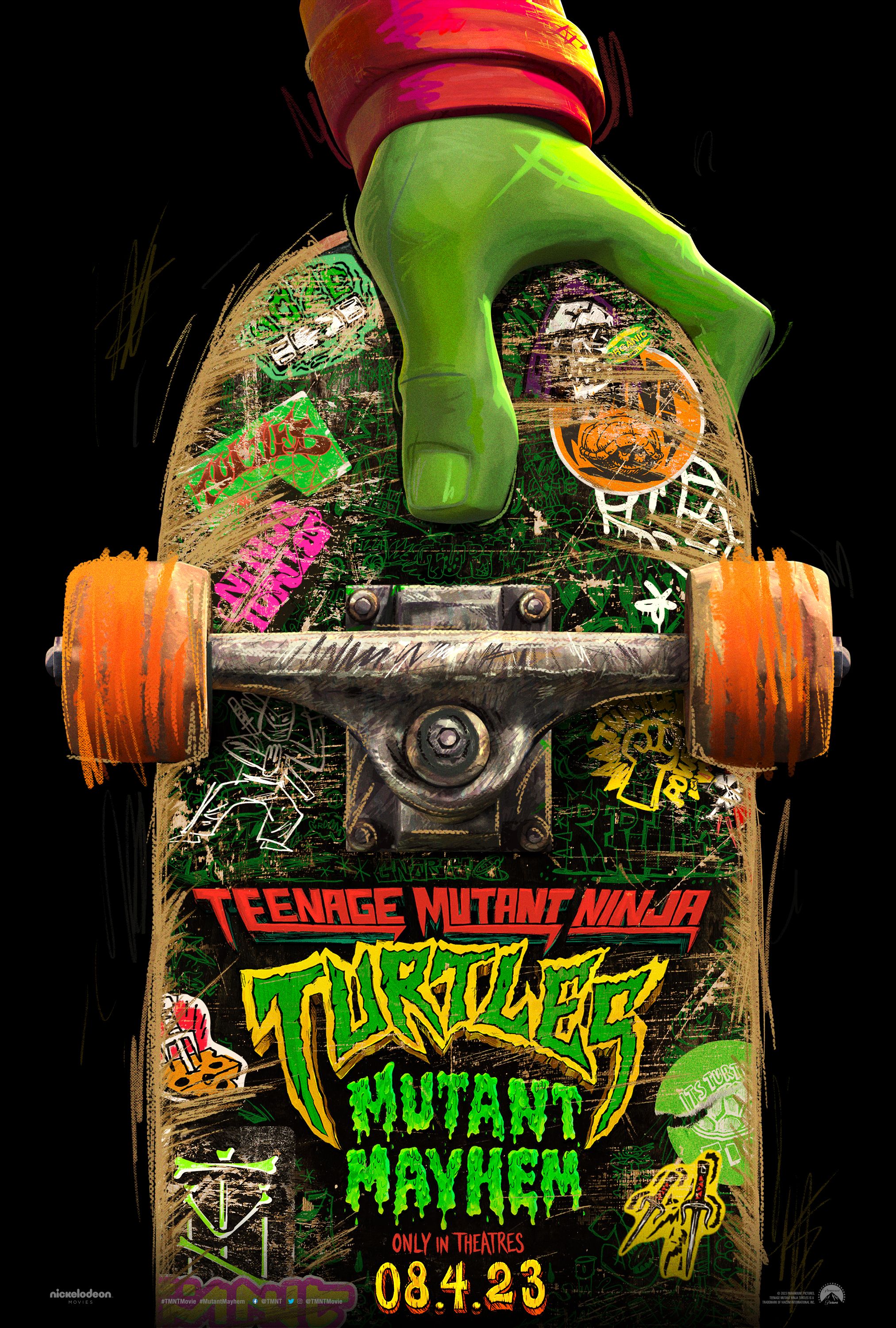 Teenage Mutant Ninja Turtles Mutant Chaos Poster