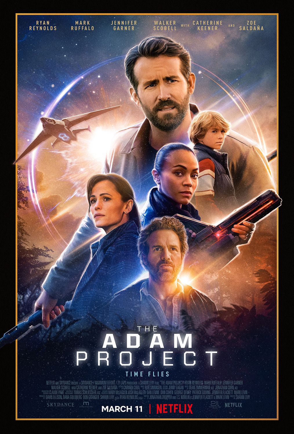 The Adam Project Film Poster