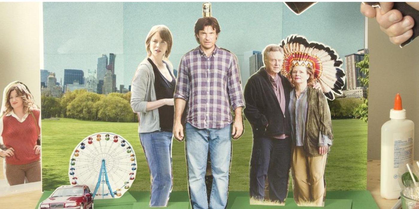The Family Fang poster featuring the main characters.