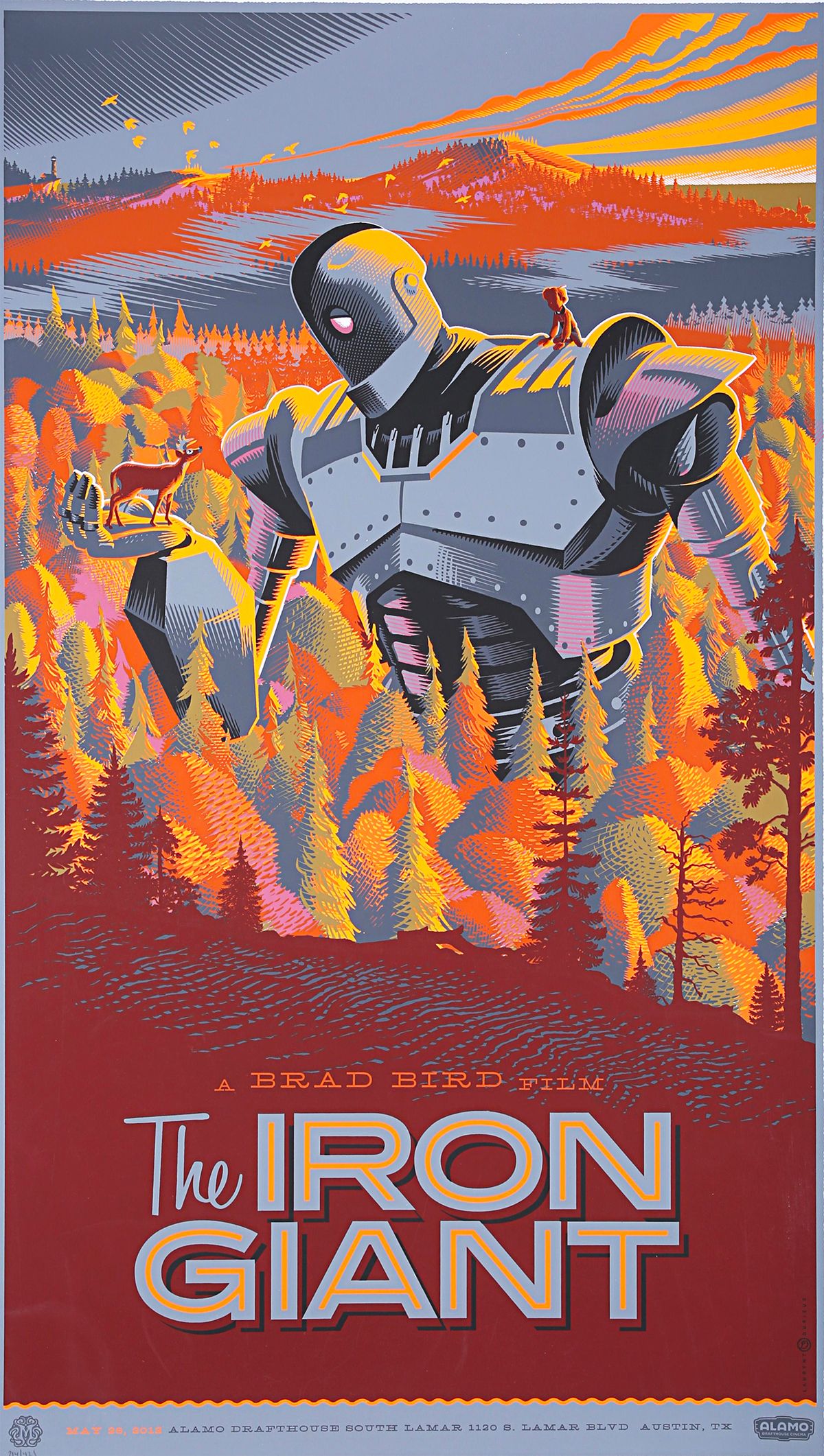 The Iron Giant Mondo Poster