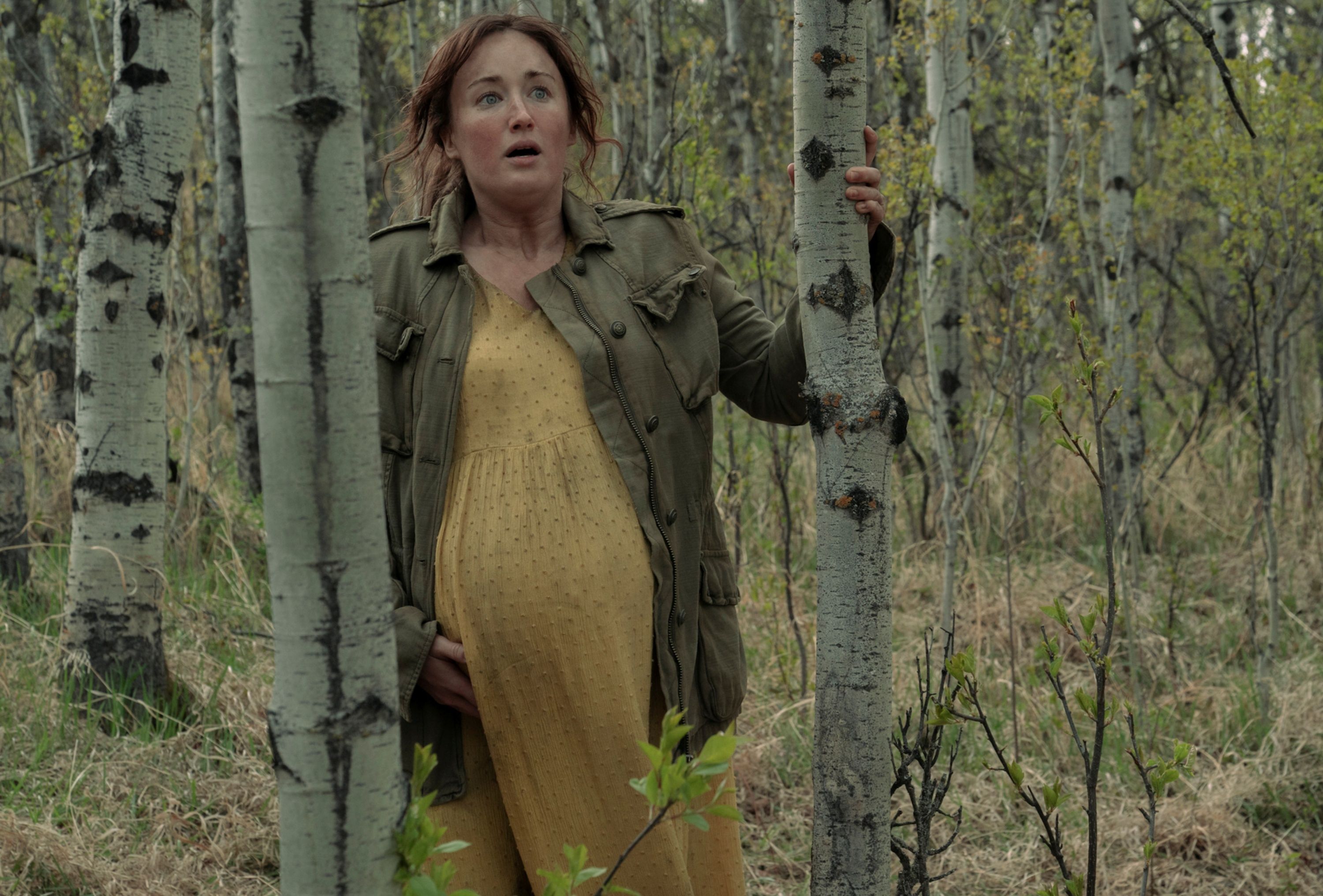 Ashley Johnson as Ellie's mom Anna in Season 1 Episode 9 of The Last of Us