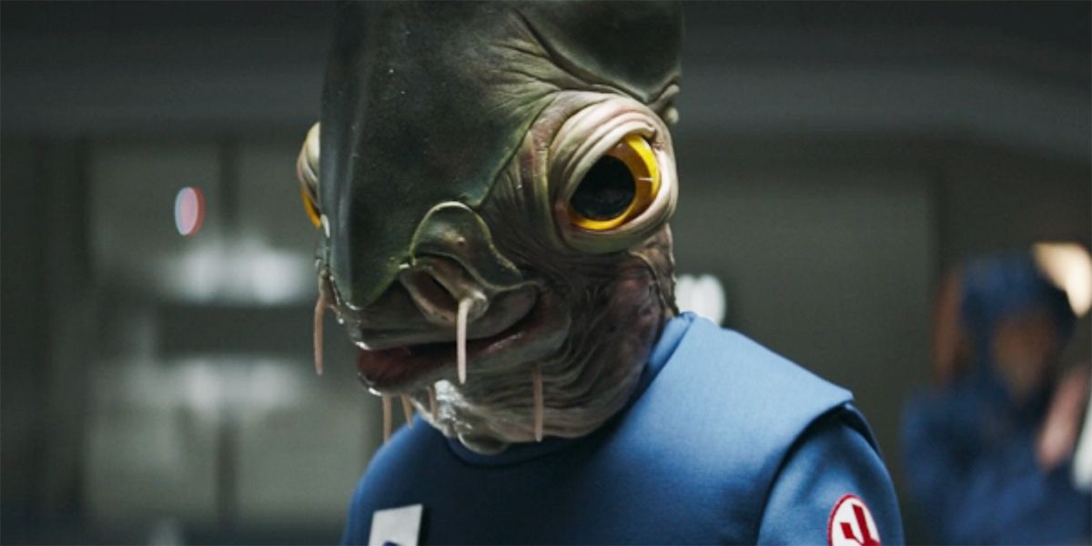 A Mon Calamari doctor in The Mandalorian Season 3 Episode 3
