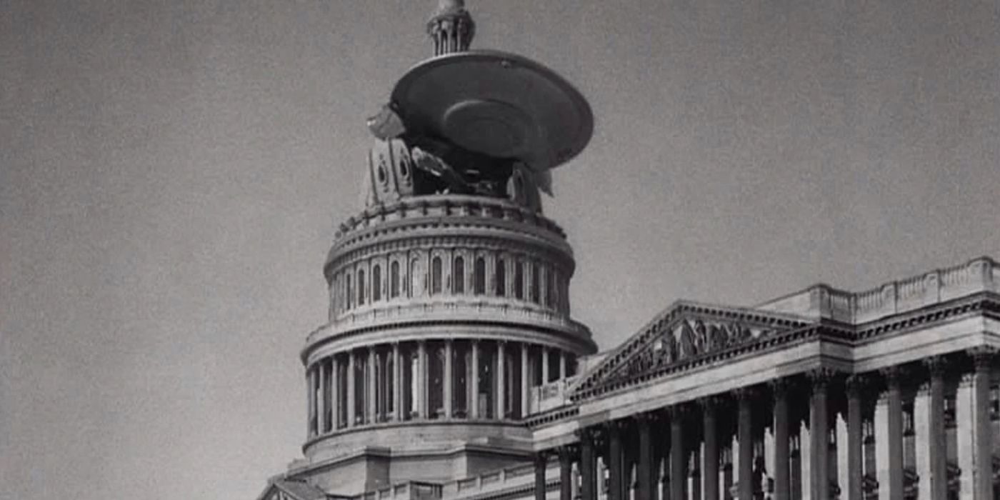 The White House in Earth vs the Flying Saucers