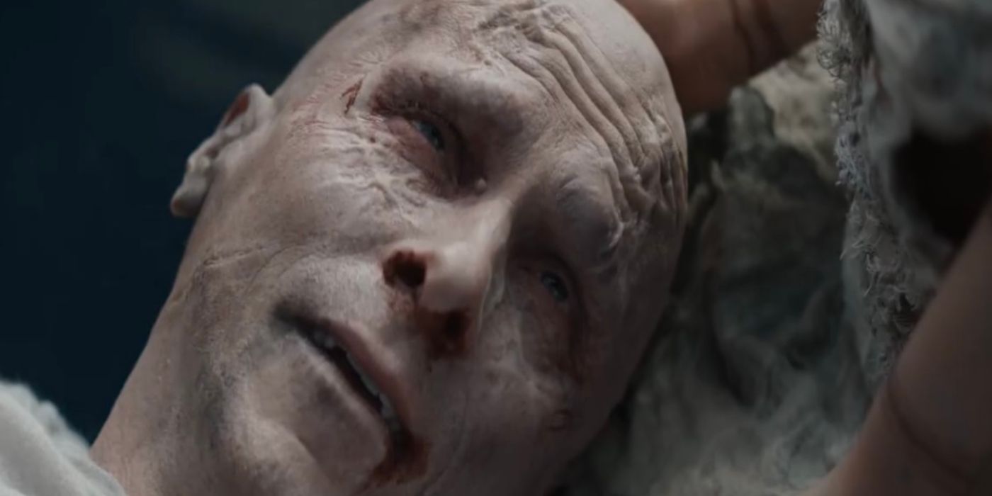 Christian Bale dans le rôle de Gorr dans Thor : Amour et Tonnerre (2022)