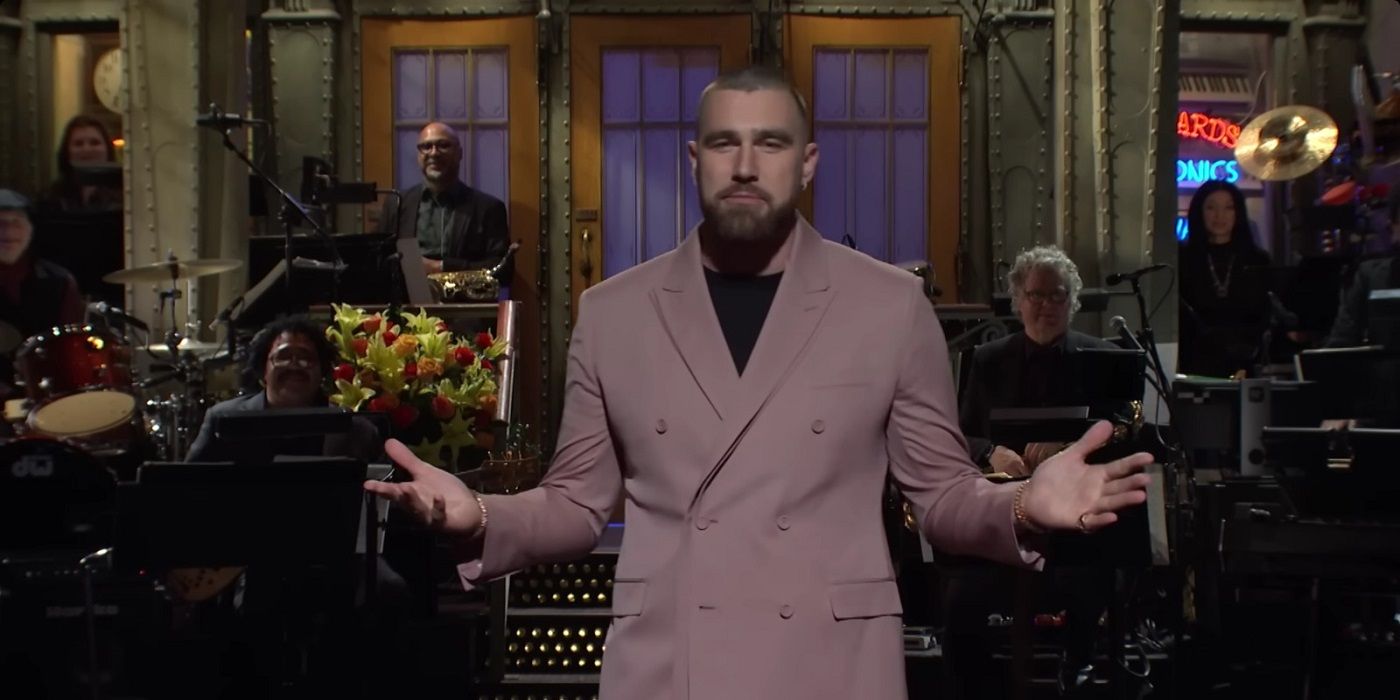 Snl Travis Kelce Celebrates Second Super Bowl Win In Opening Monologue Hot Sex Picture 7258