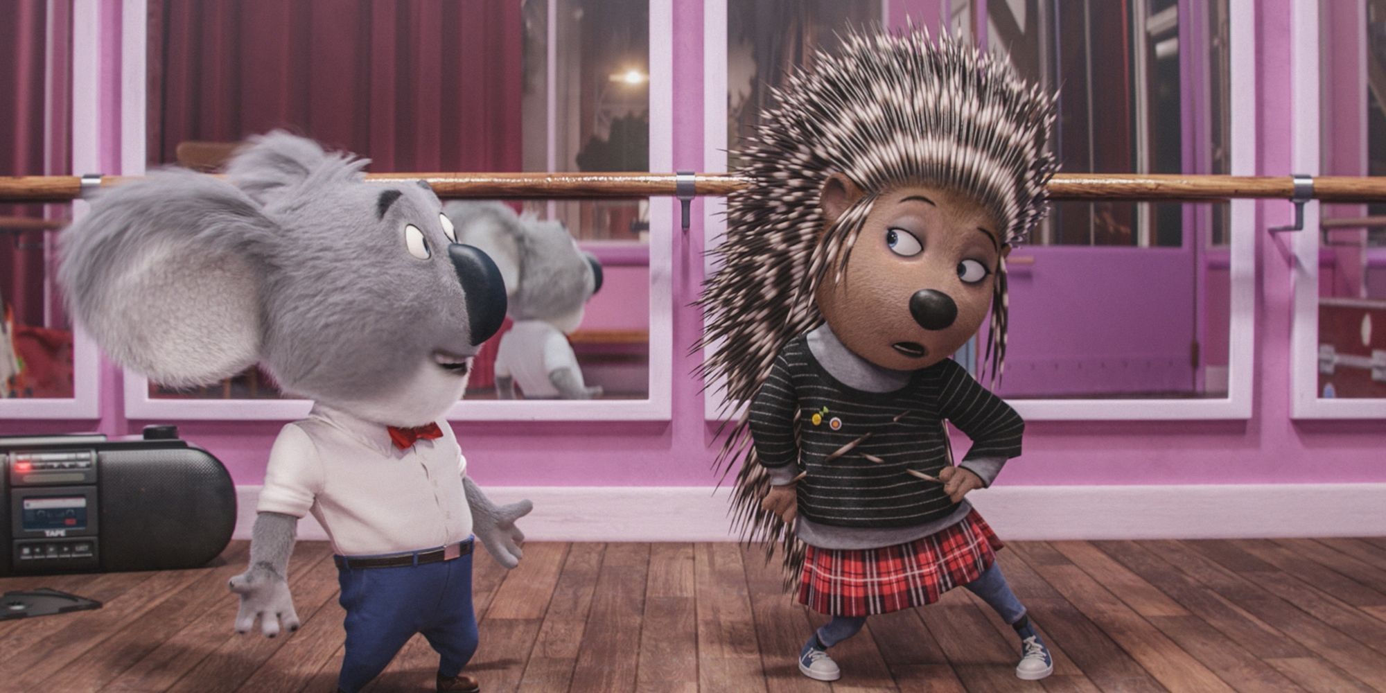 scarlett johansson as ash the porcupine in sing