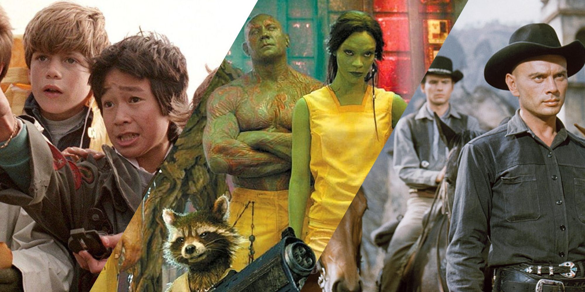 The Goonies, Guardians of the Galaxy and The Magnificent Seven