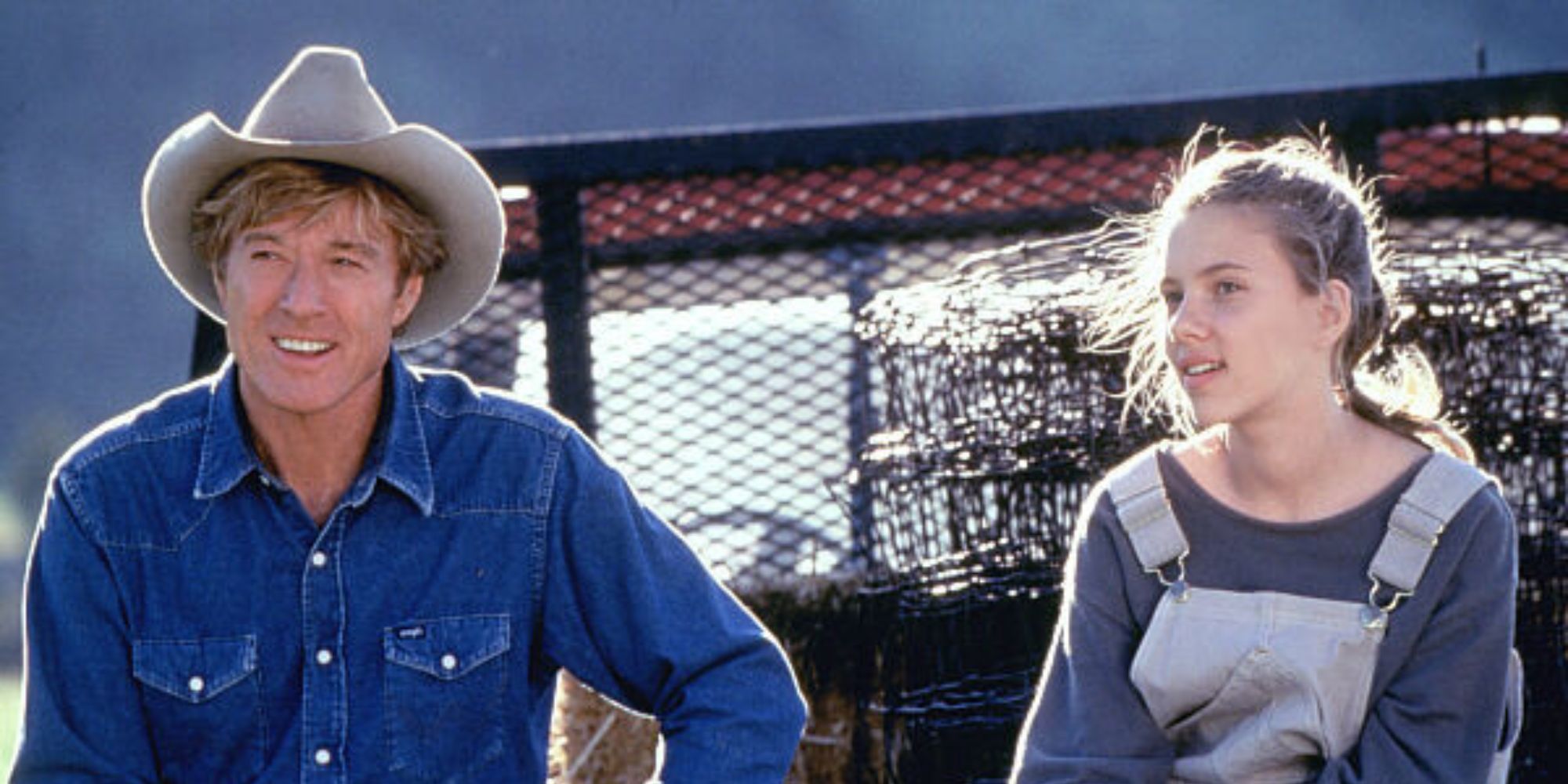 robert redford and scarlett johansson in the horse whisperer