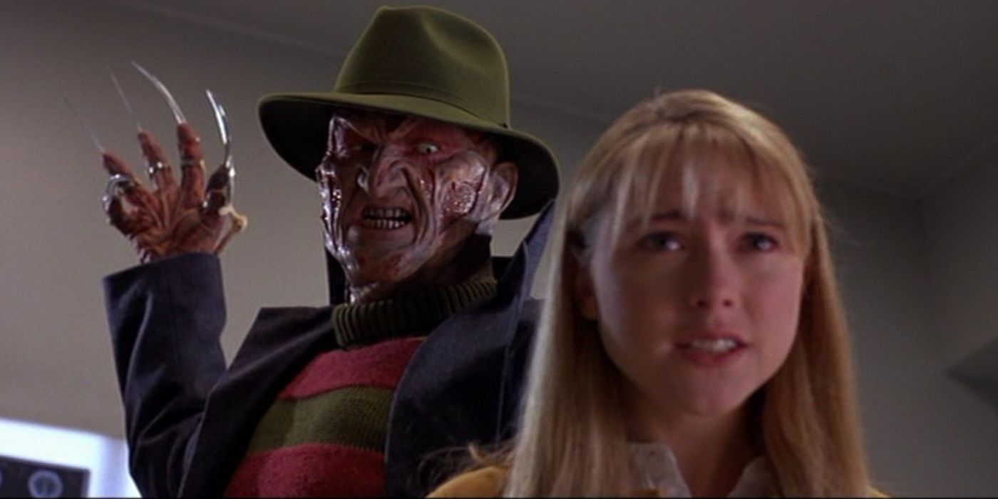 Robert Englund and Tracy Middendorf in New Nightmare (1994)