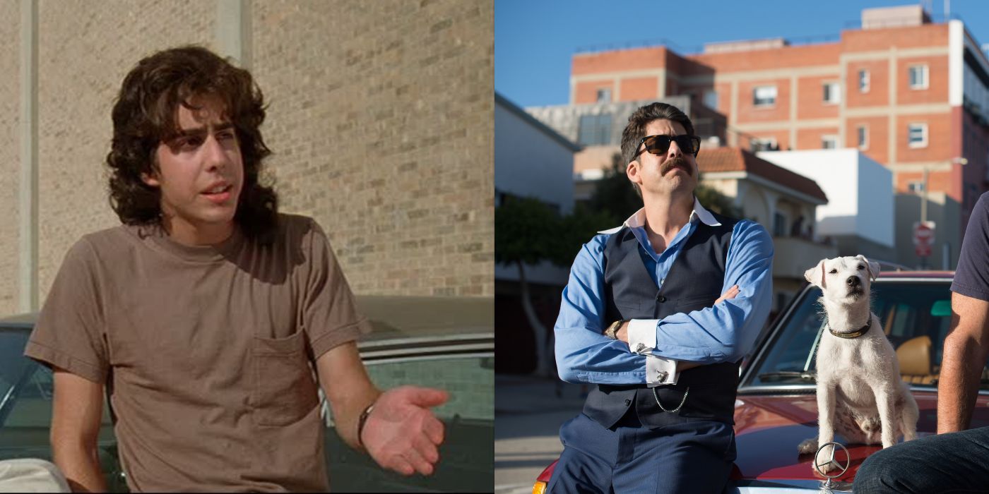 Adam Goldberg in Dazed & Confused side-by-side with himself in Once Upon a Time in Venice