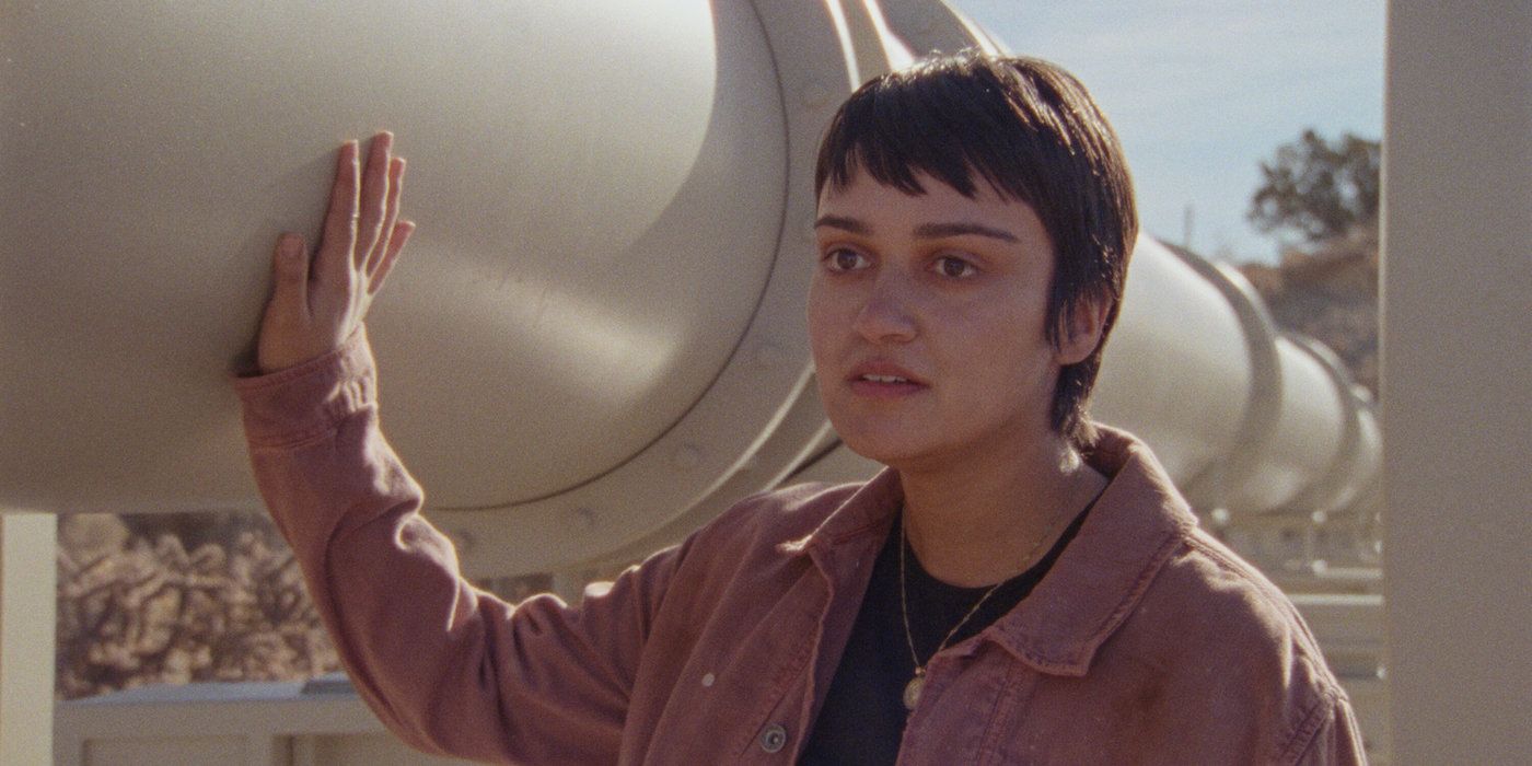 Ariela Barer as Xochitl in How to Blow Up a Pipeline