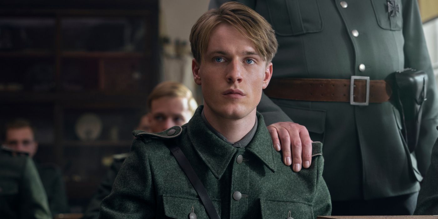 Louis Hofmann as Werner Pfennig in All the Light We Can't See