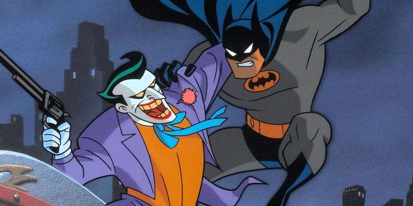 باتمان مقابل الجوكر في باتمان: سلسلة الرسوم المتحركة