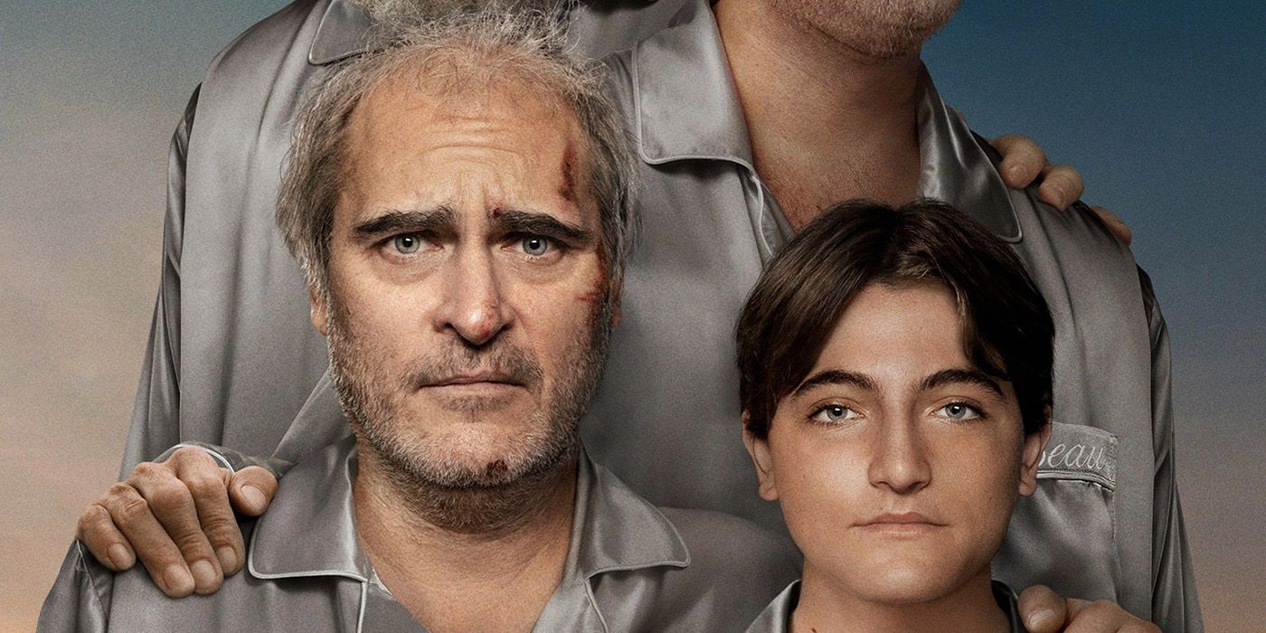 Joaquin Phoenix on the poster for Beau is Afraid