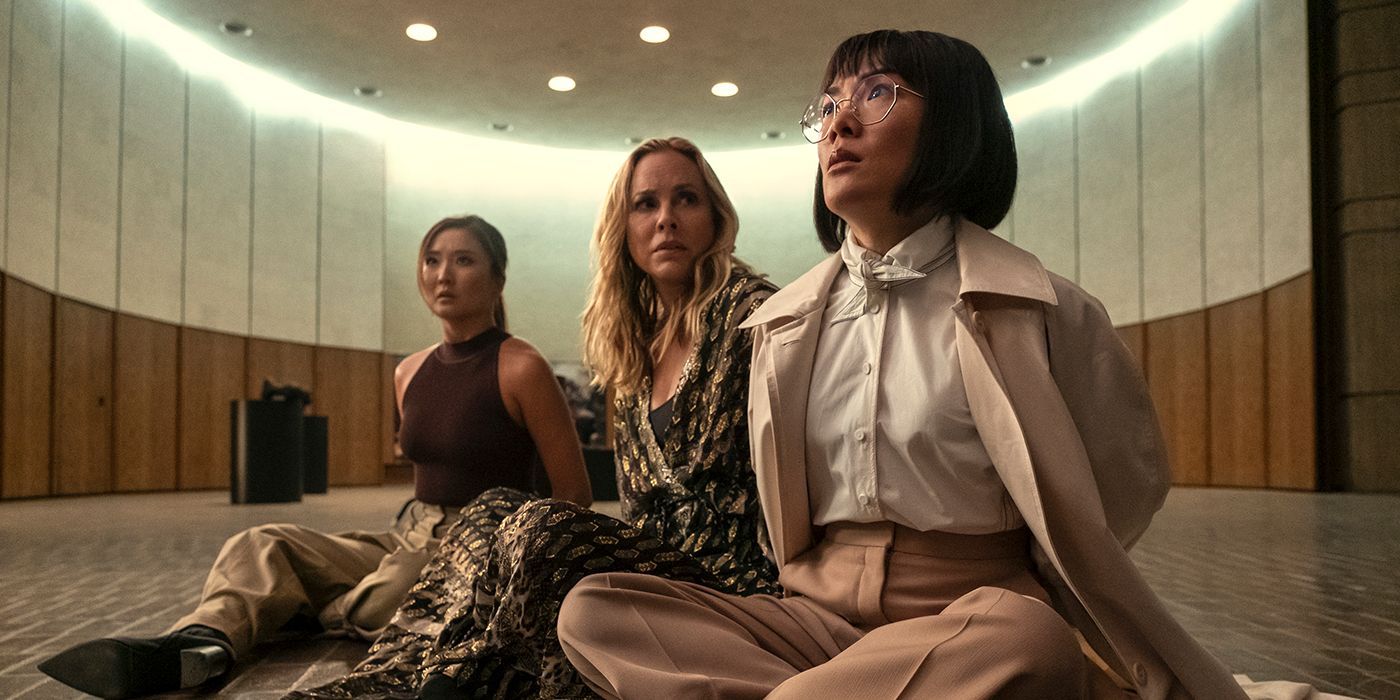 Ashley Park, Maria Bello, Ali Wong in Beef
